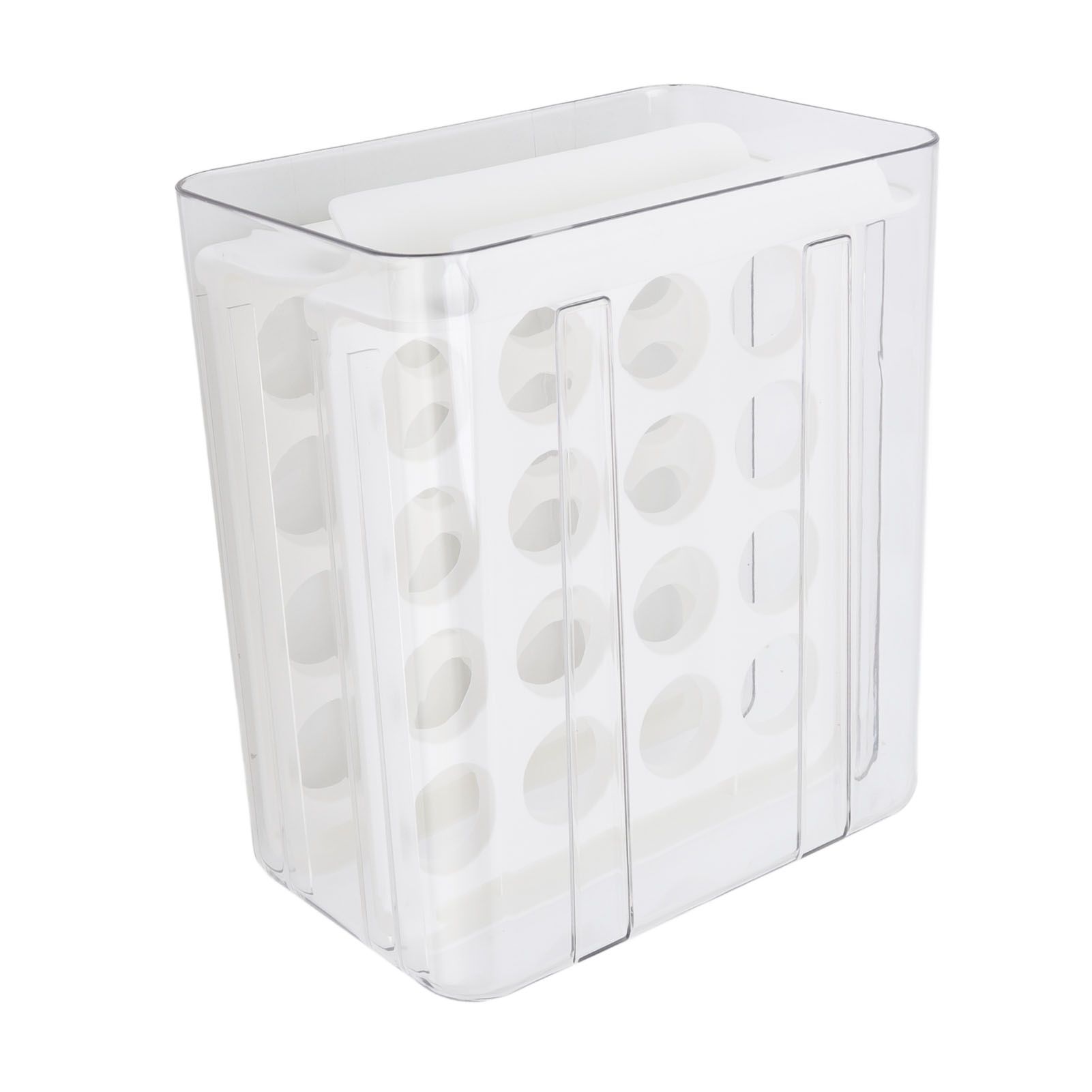 Egg Drawer Double Layer Transparent 32 Lattice Large Capacity Egg Storage Box view 7