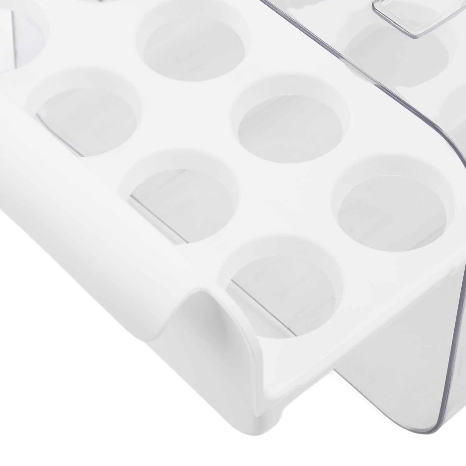 Egg Drawer Double Layer Transparent 32 Lattice Large Capacity Egg Storage Box view 14