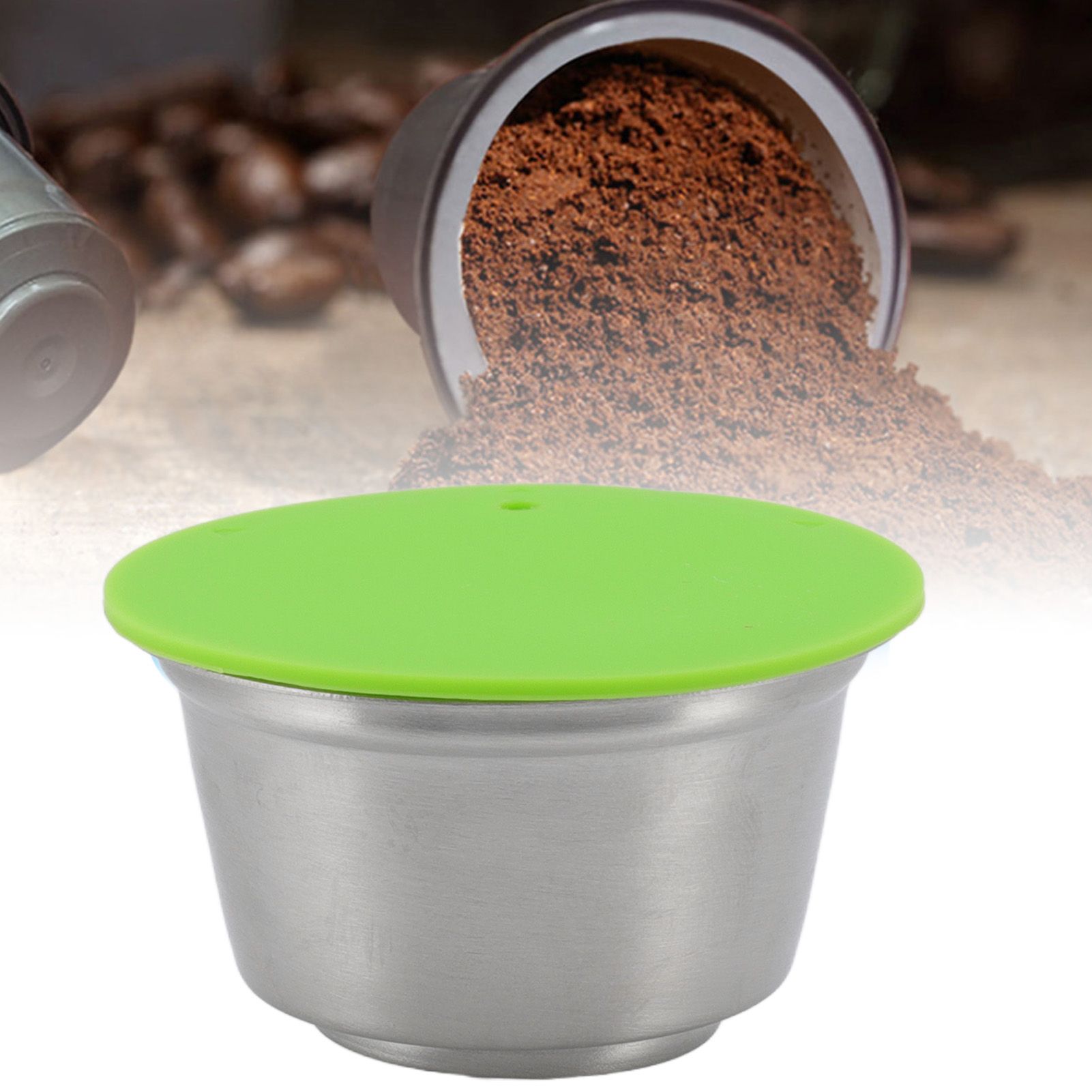 Refillable Coffee Capsule Stainless Steel High Temperature Resistant Reusable view 11