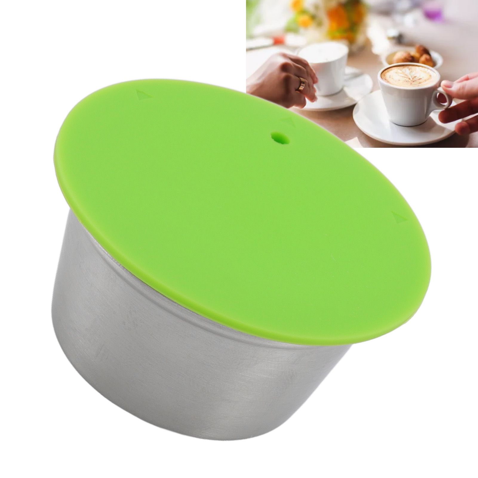 Refillable Coffee Capsule Stainless Steel High Temperature Resistant Reusable view 12