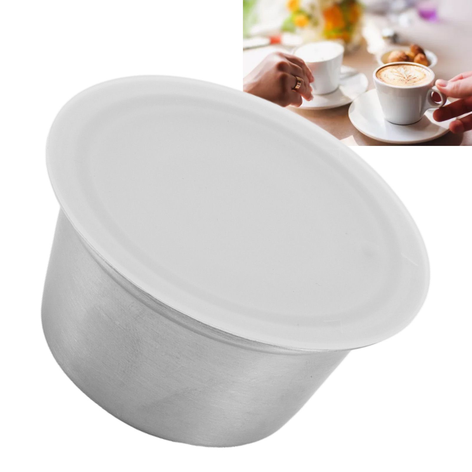 Refillable Coffee Capsule Stainless Steel High Temperature Resistant Reusable view 12