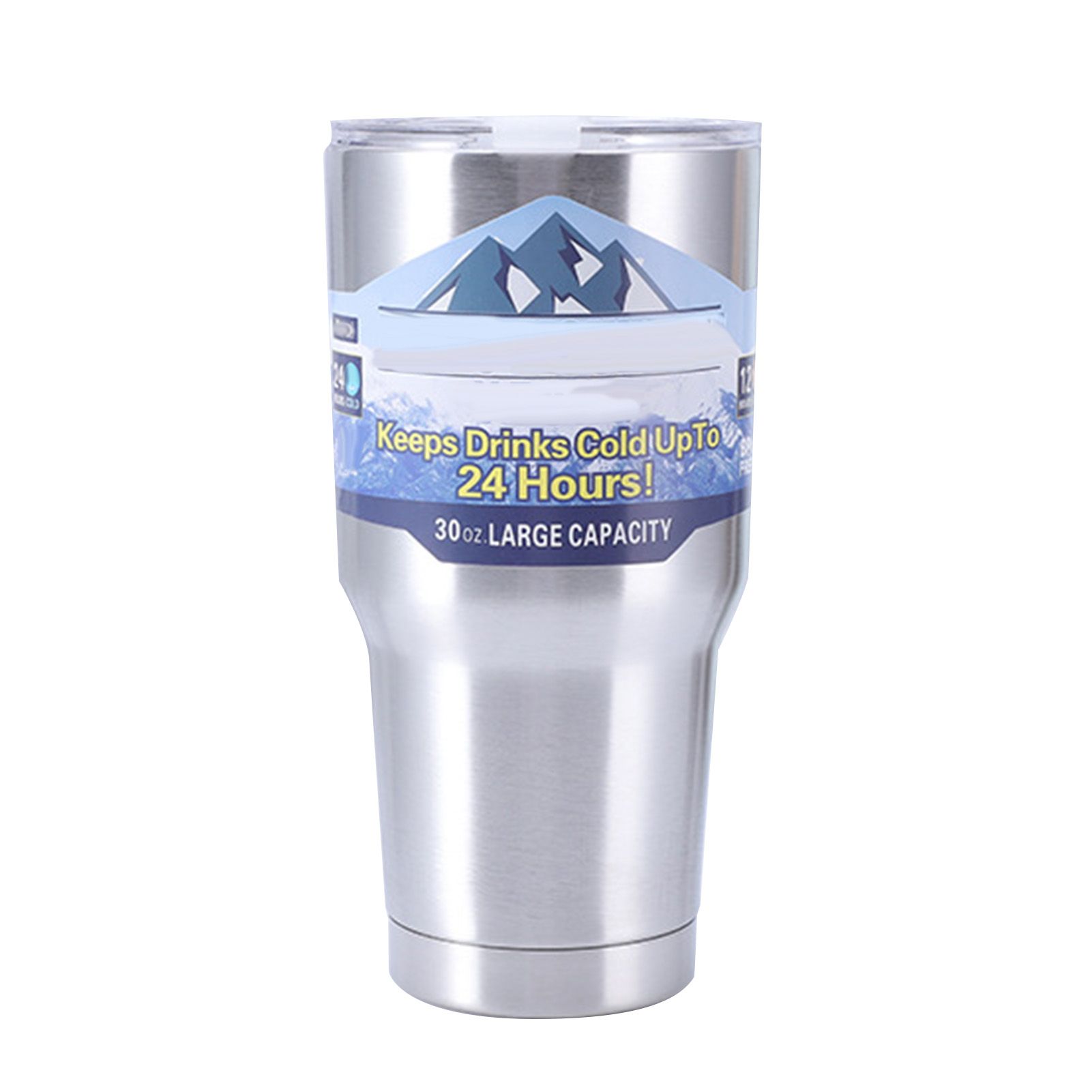 Insulated Tumbler 30oz Drink Cup Stainless Steel with Lid for Sports Camping