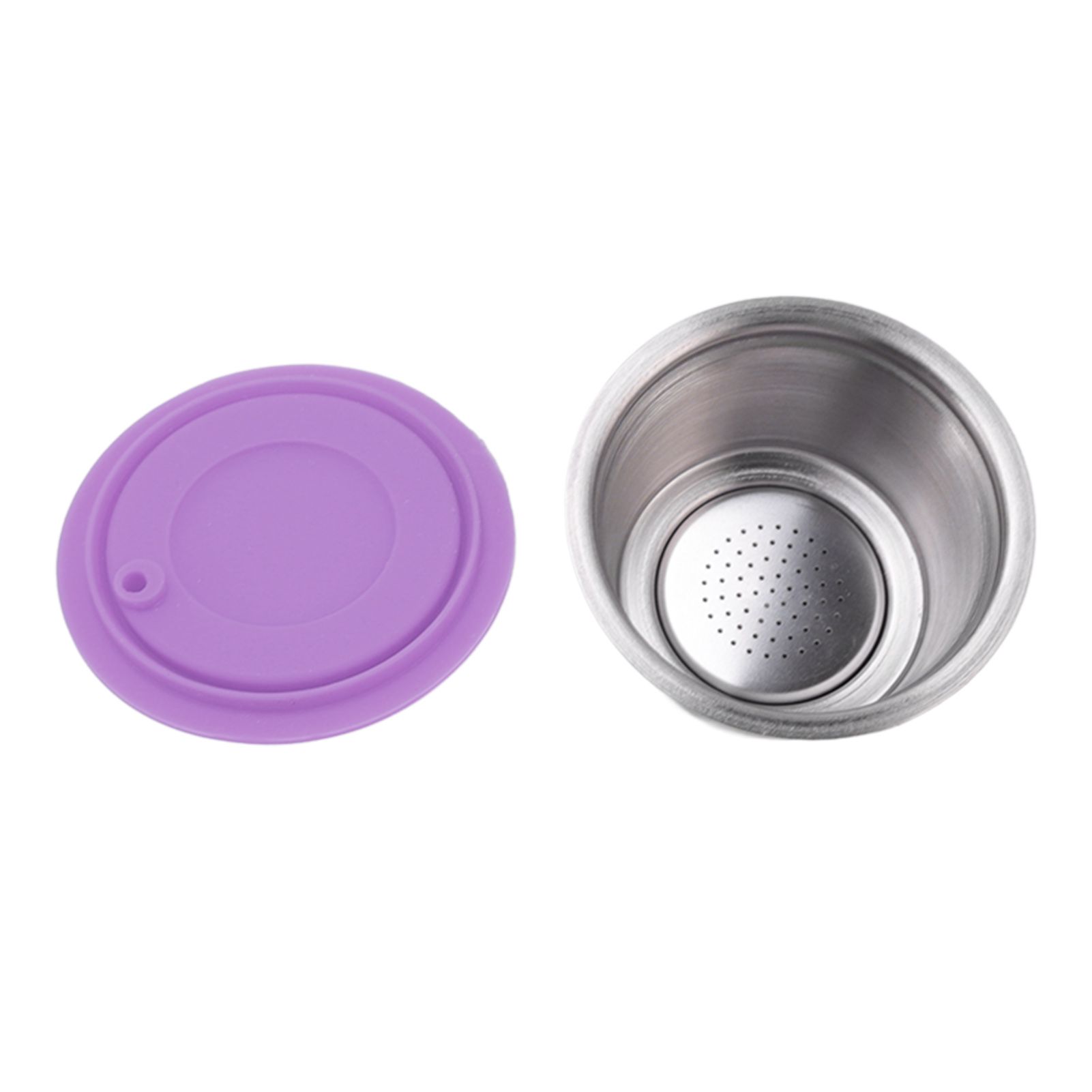 Stainless Steel Refill Coffee Capsules Reusable Coffee Filter Cup Set with view 5