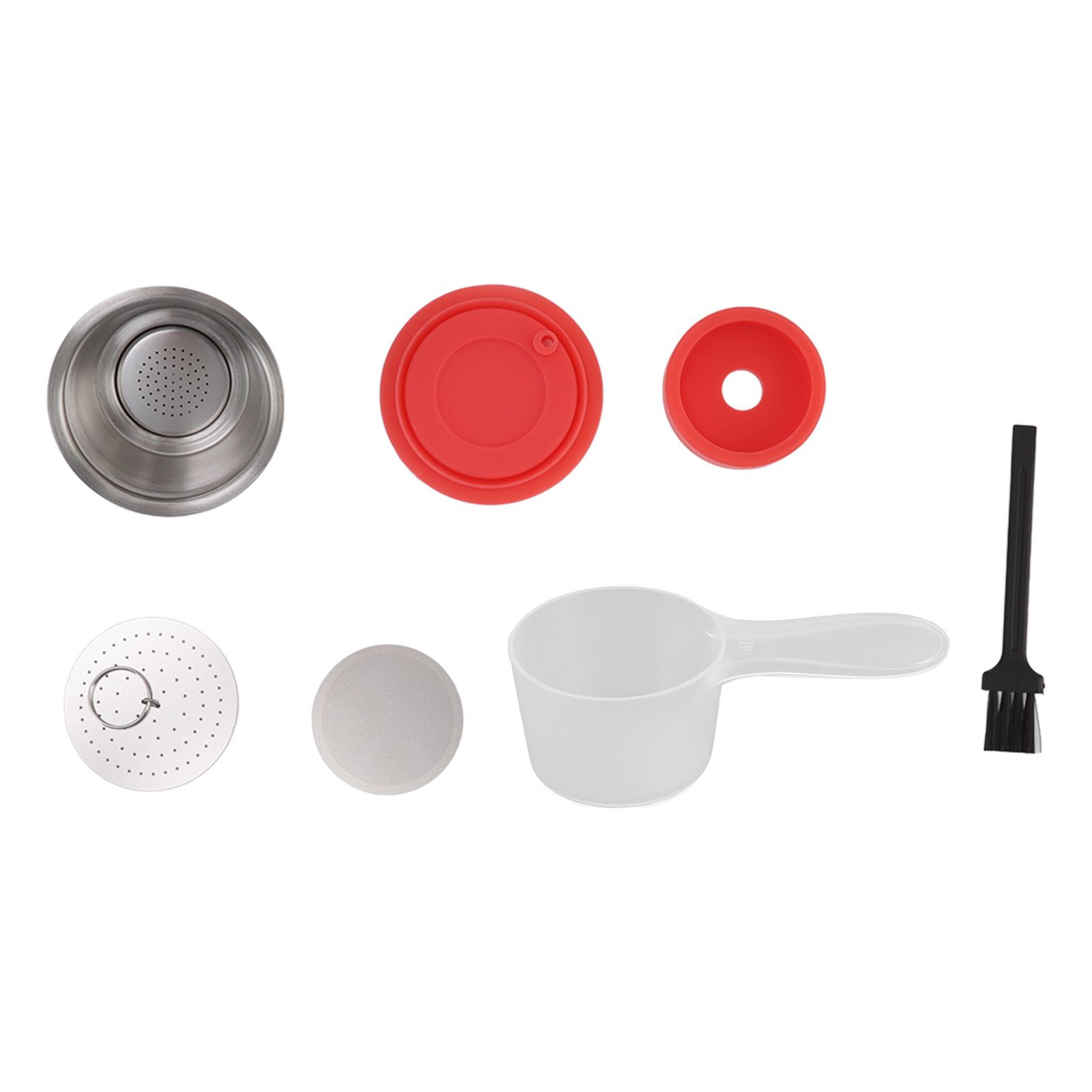 Stainless Steel Refill Coffee Capsules Reusable Coffee Filter Cup Set with