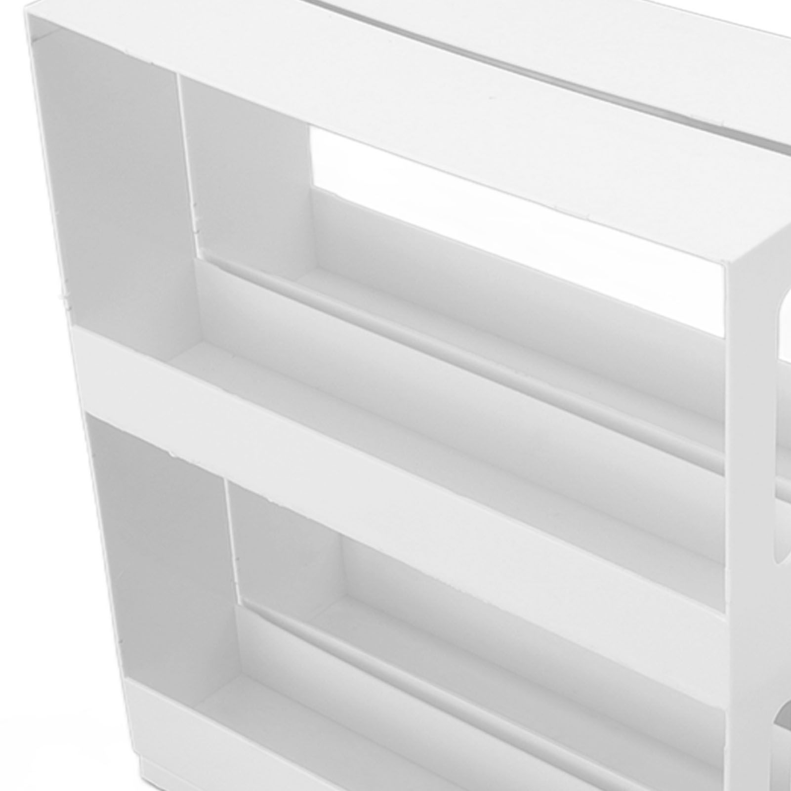 Sliding Spice Rack Slidable Design 2 Tiers Large Capacity Nonslip Bottom view 15