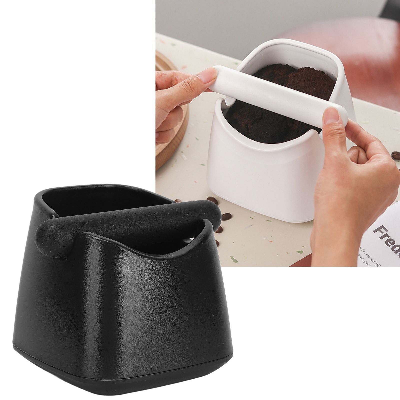 Coffee Knock Box Drop Resistant Prevent Slip Small Knock Container with view 12