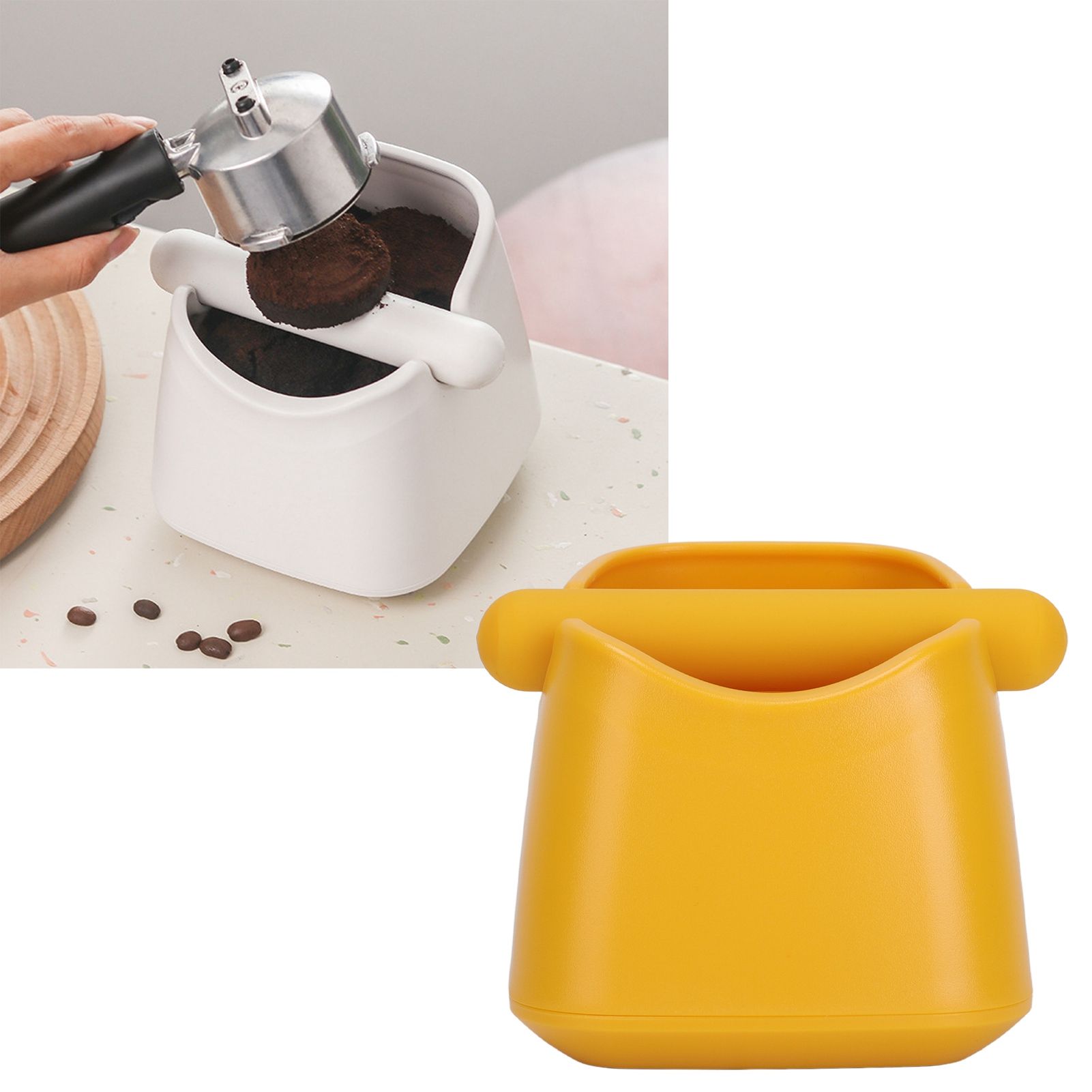 Coffee Knock Box Drop Resistant Prevent Slip Small Knock Container with view 9
