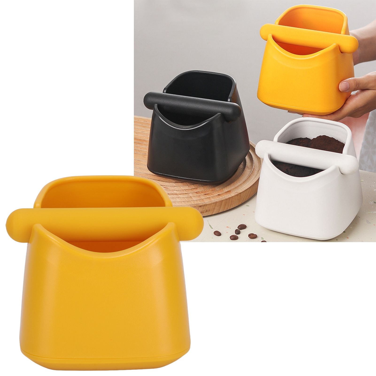 Coffee Knock Box Drop Resistant Prevent Slip Small Knock Container with view 10