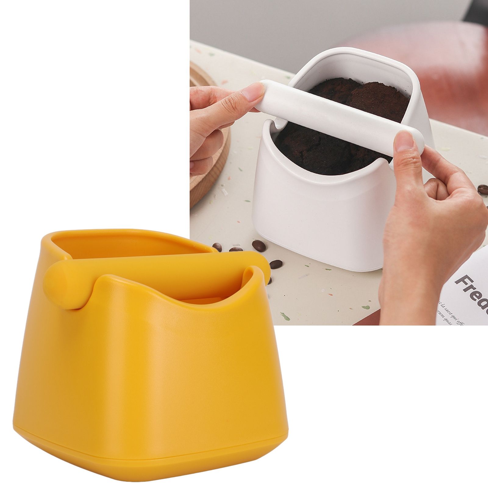 Coffee Knock Box Drop Resistant Prevent Slip Small Knock Container with view 12
