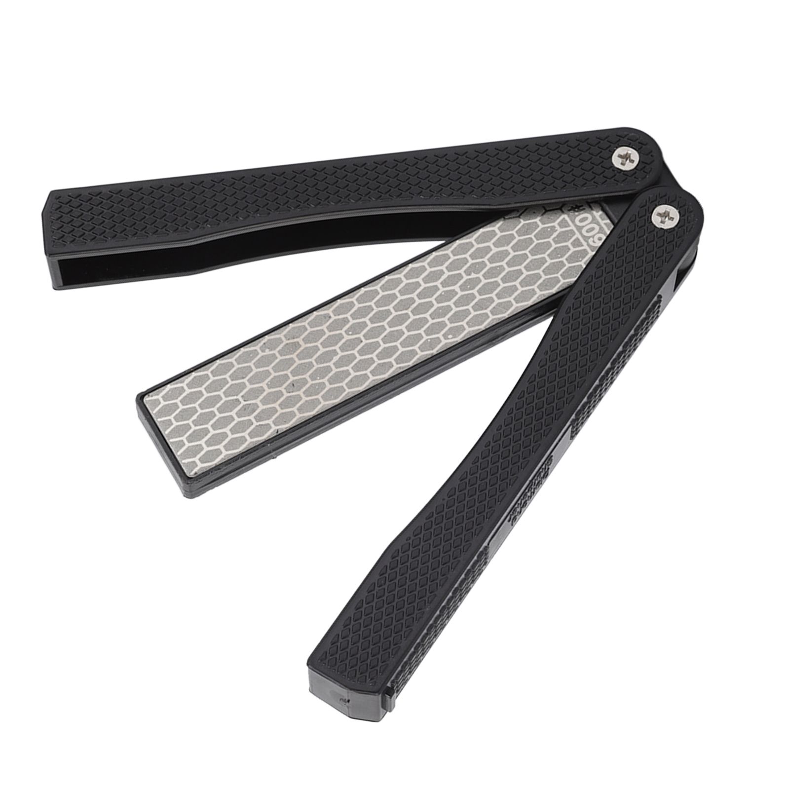 Pocket Knife Sharpener Multipurpose Double Sided Folded Knife Sharpening Stone view 8