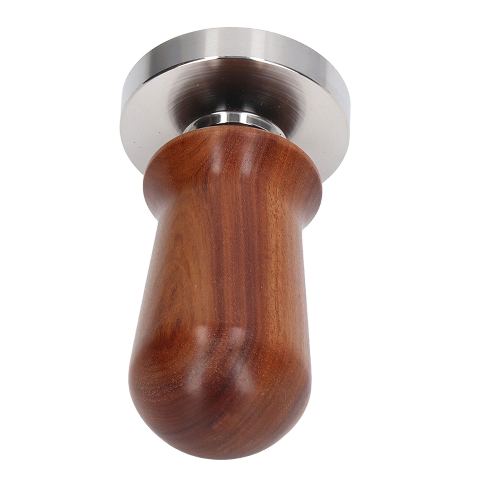 Coffee Tamper Separate Design Stainless Steel Ergonomic Wood Handle Portable view 2