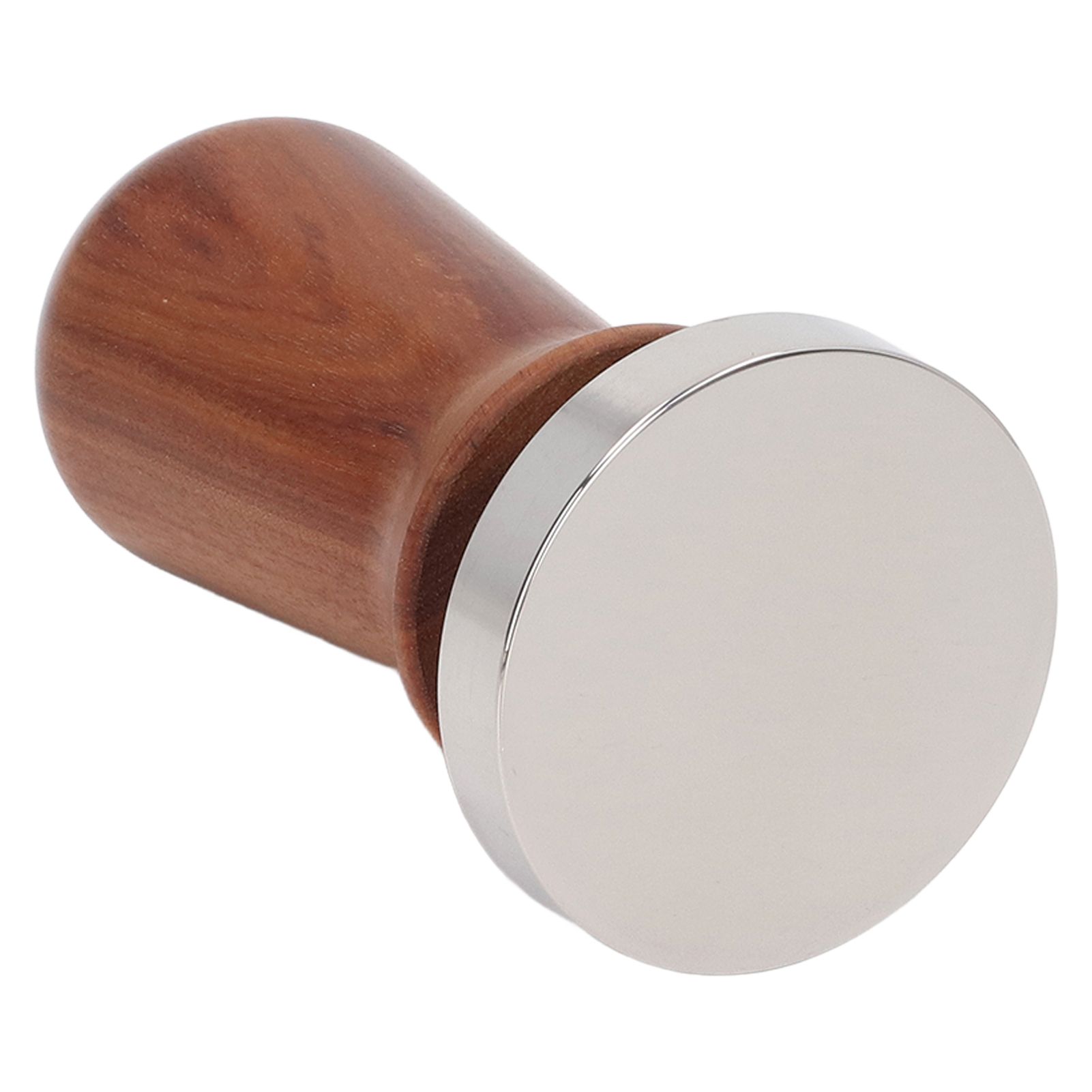 Coffee Tamper Separate Design Stainless Steel Ergonomic Wood Handle Portable view 4