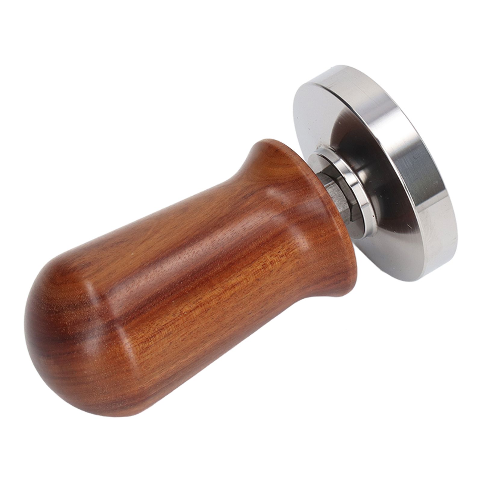 Coffee Tamper Separate Design Stainless Steel Ergonomic Wood Handle Portable view 5