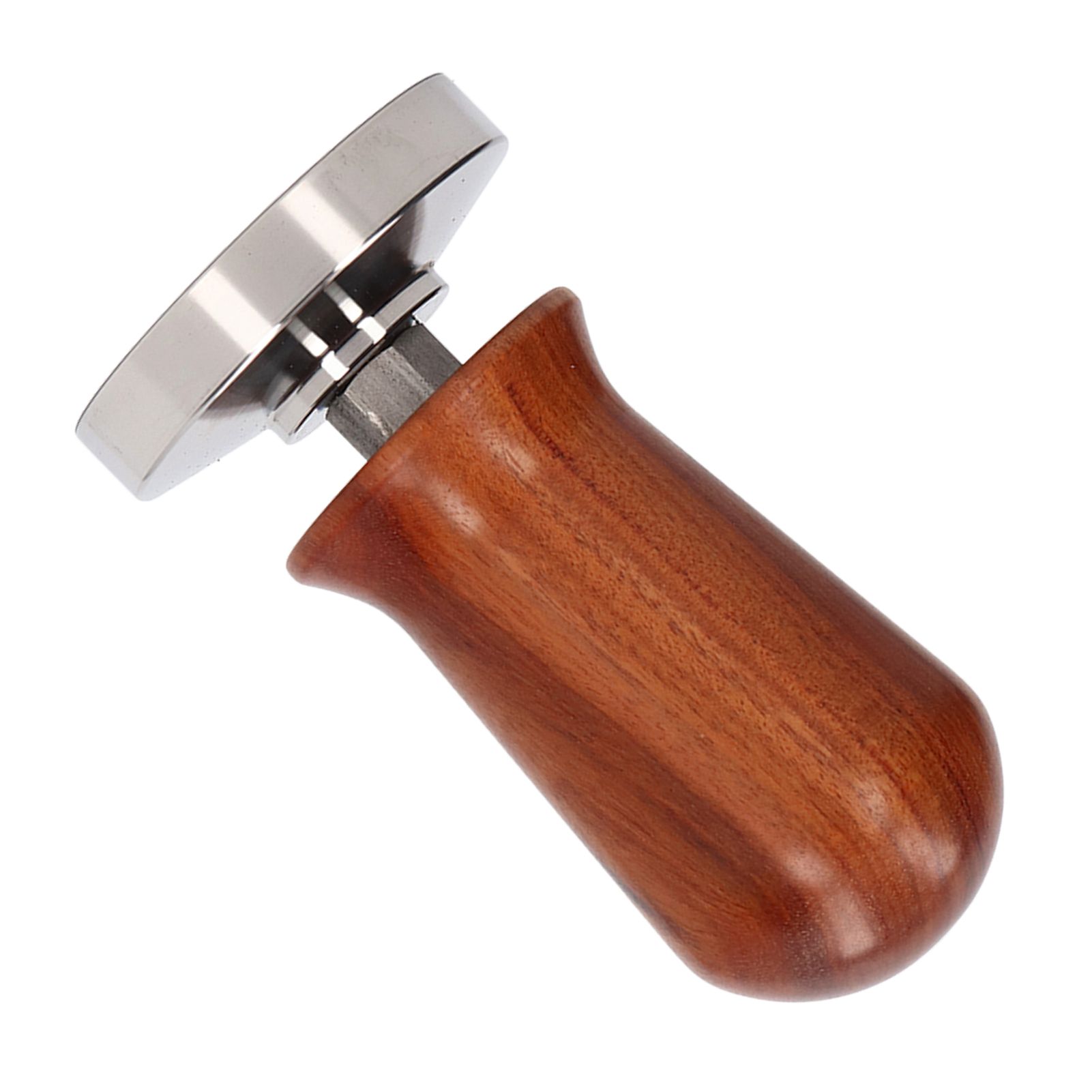 Coffee Tamper Separate Design Stainless Steel Ergonomic Wood Handle Portable view 7