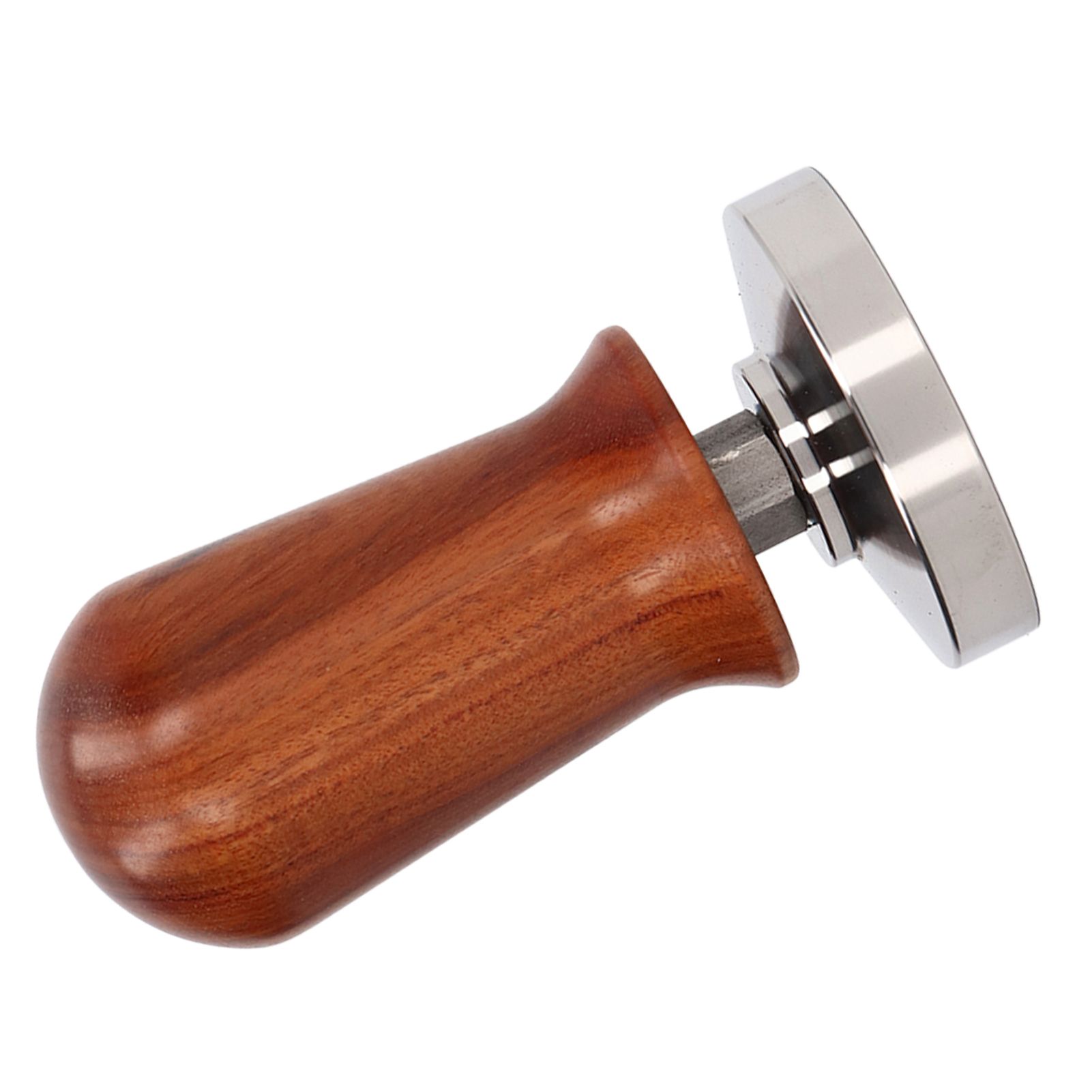 Coffee Tamper Separate Design Stainless Steel Ergonomic Wood Handle Portable view 8