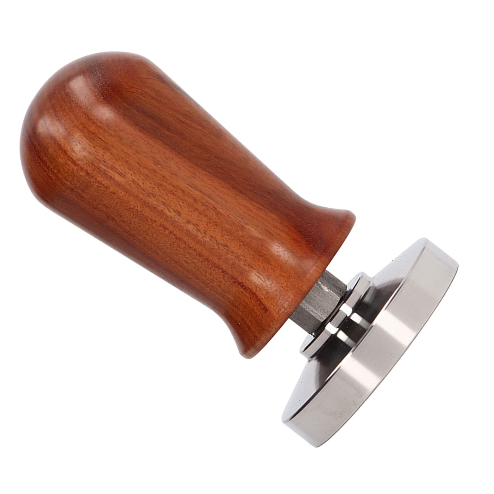 Coffee Tamper Separate Design Stainless Steel Ergonomic Wood Handle Portable view 9
