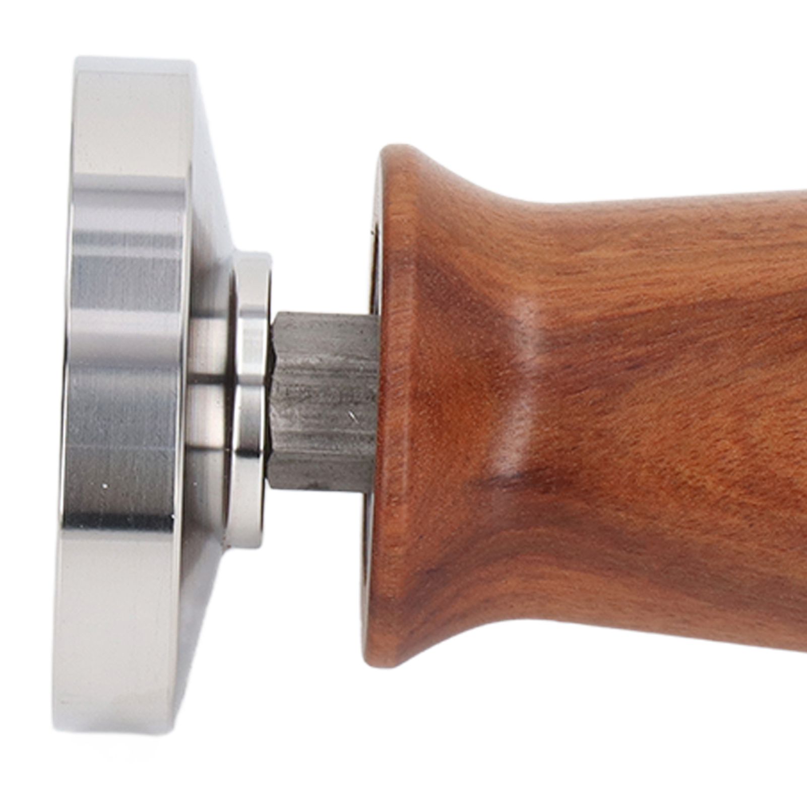 Coffee Tamper Separate Design Stainless Steel Ergonomic Wood Handle Portable view 15