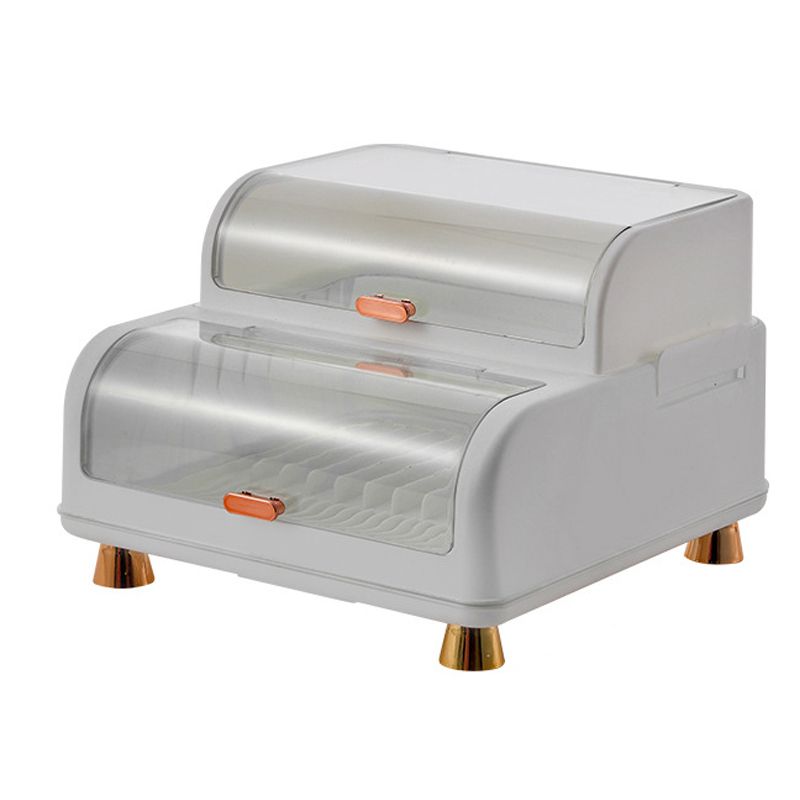 Draining Bowl Rack Plastic Tableware Drainer Storage Box Dish Chopsticks