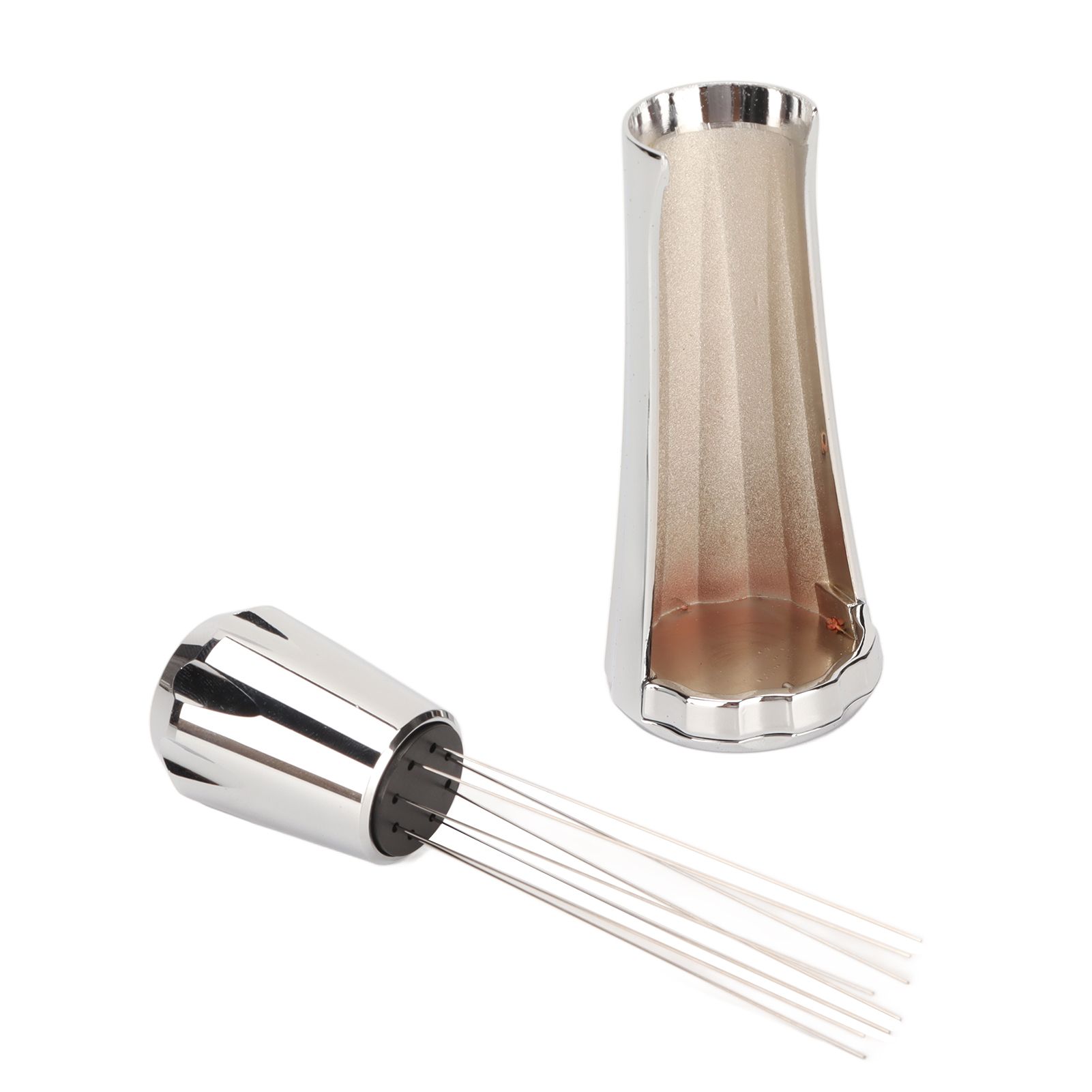 Stainless Steel Coffee Powder Stirring Tool Coffee Stirrer Distribution Tool view 4
