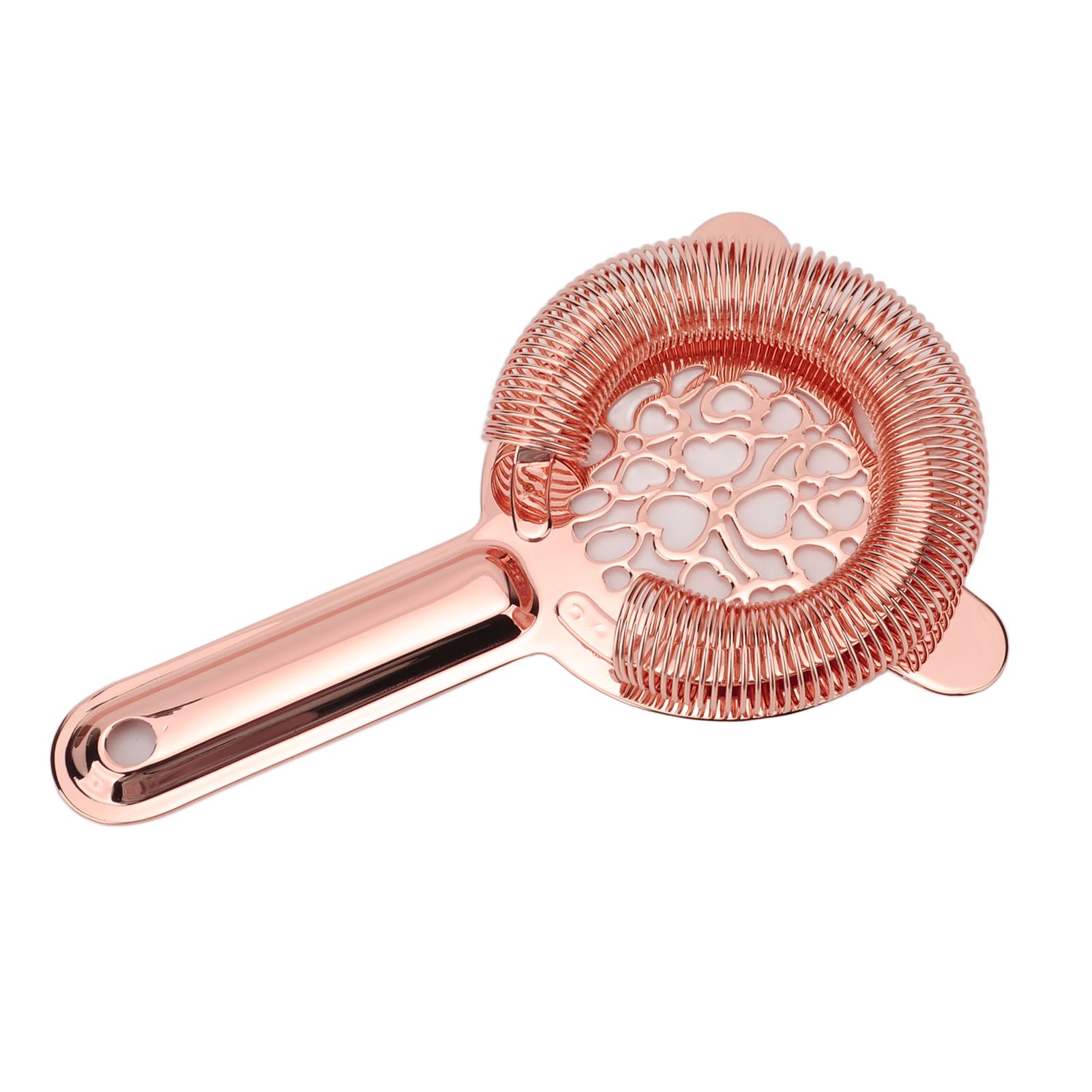 Cocktail Strainer Stainless Steel Gorgeous Glossy Bartending Ice Strainer for view 2
