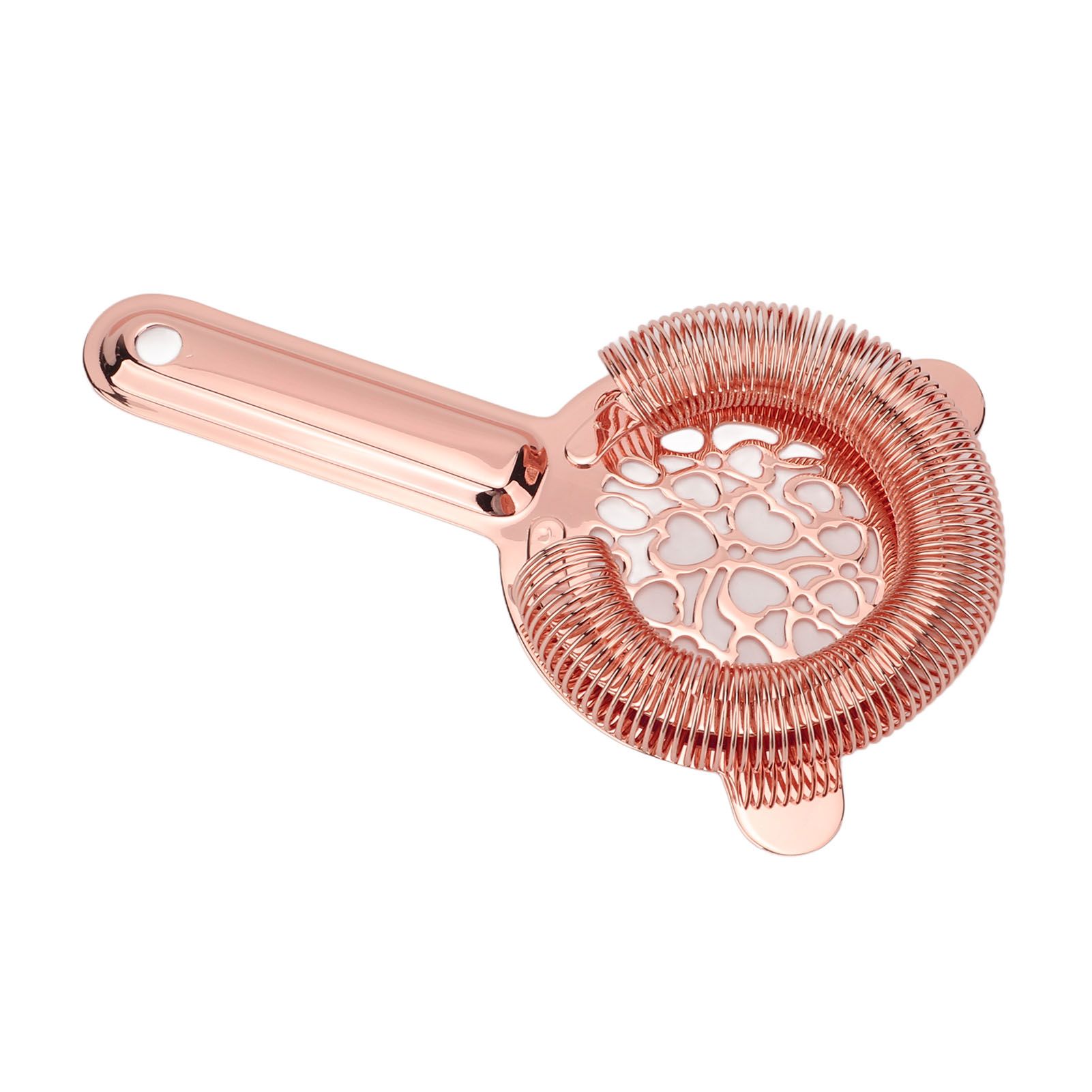 Cocktail Strainer Stainless Steel Gorgeous Glossy Bartending Ice Strainer for view 3