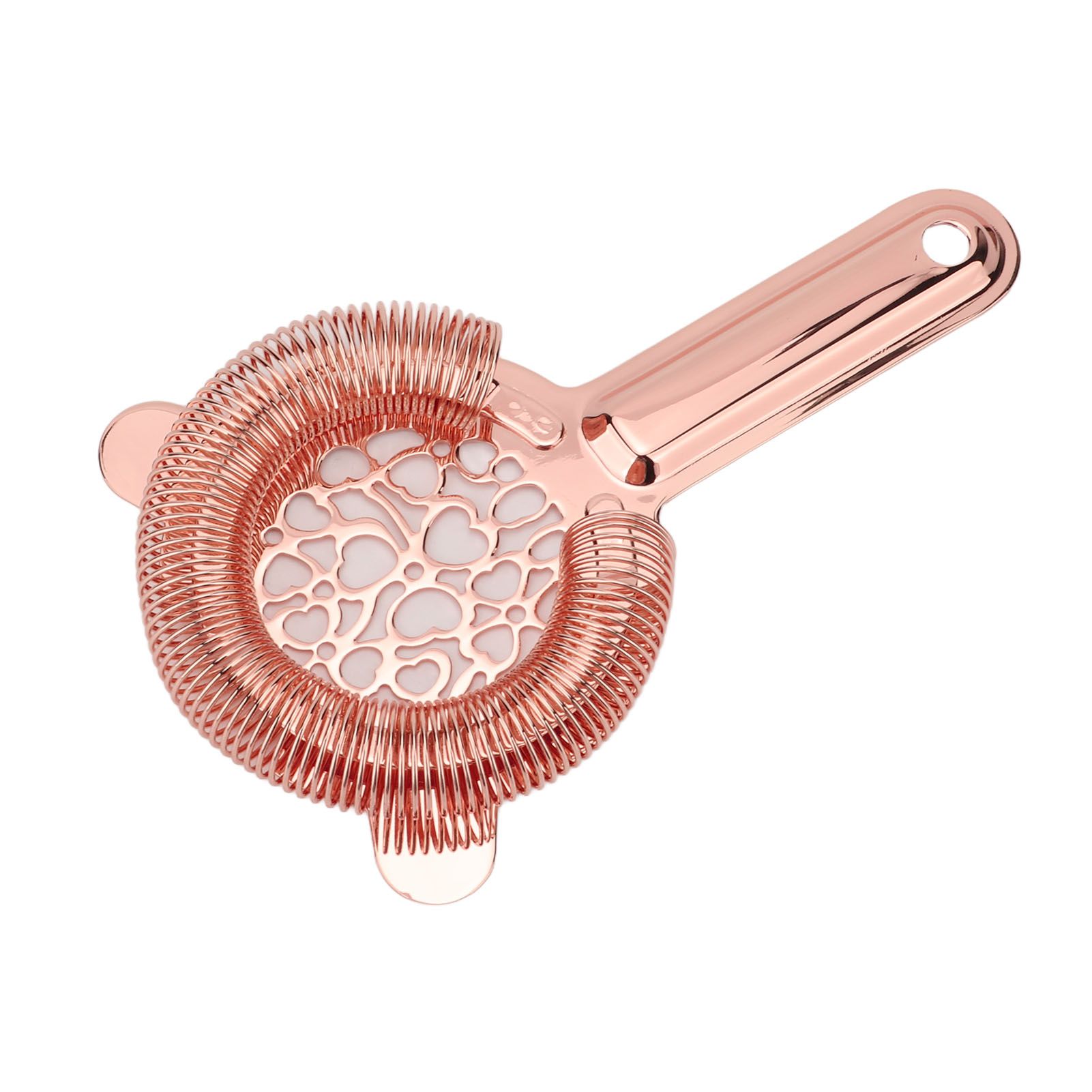 Cocktail Strainer Stainless Steel Gorgeous Glossy Bartending Ice Strainer for view 4