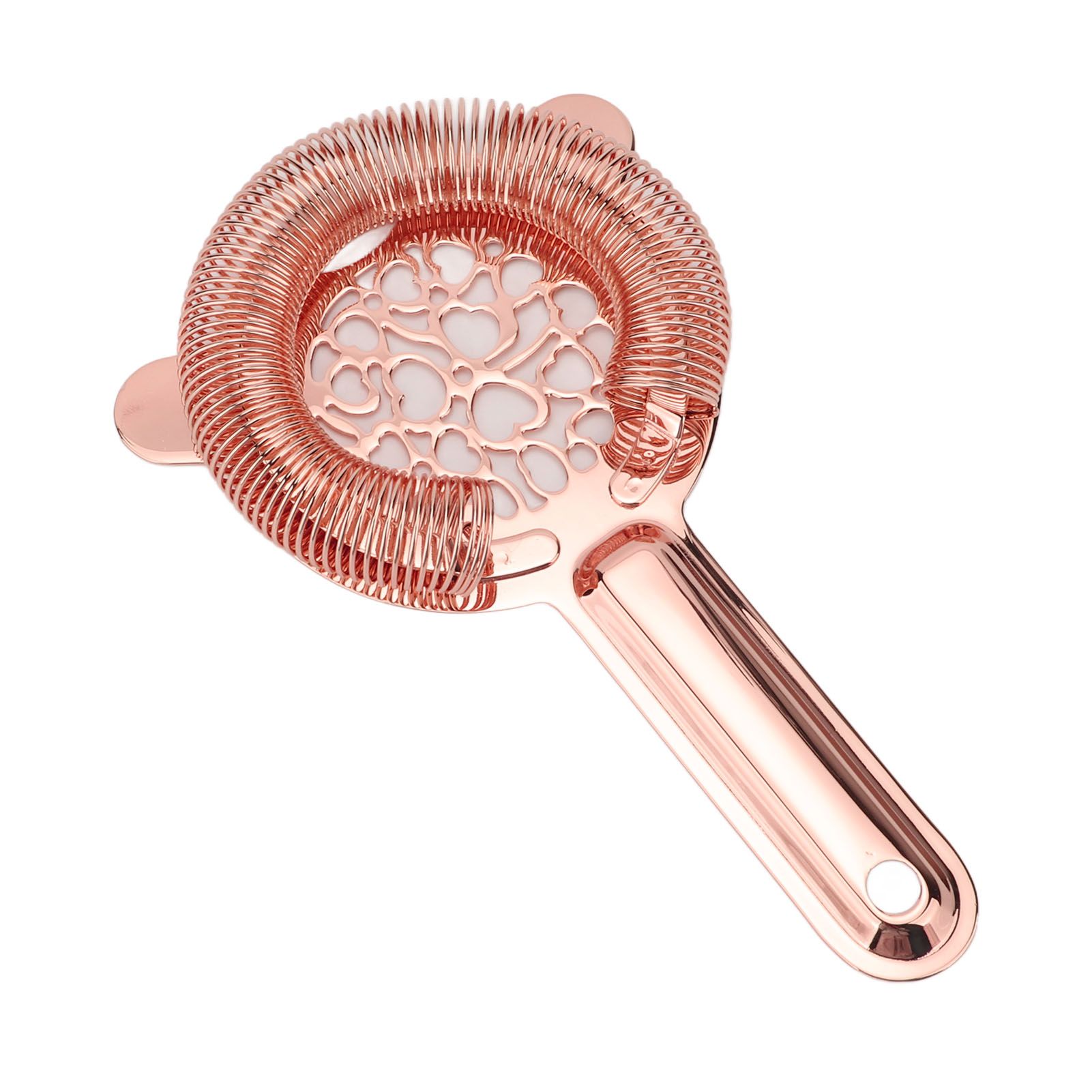 Cocktail Strainer Stainless Steel Gorgeous Glossy Bartending Ice Strainer for view 7