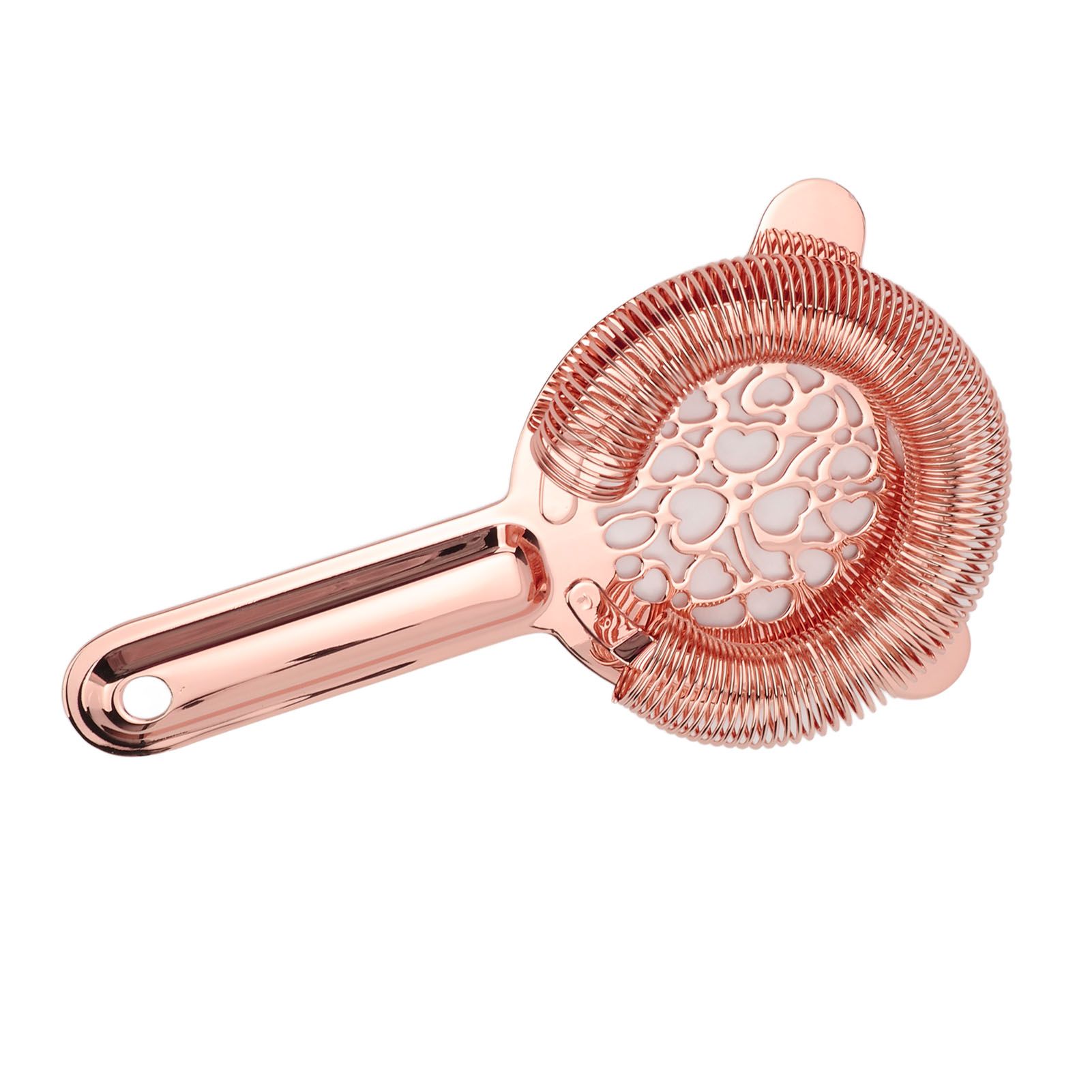 Cocktail Strainer Stainless Steel Gorgeous Glossy Bartending Ice Strainer for view 10