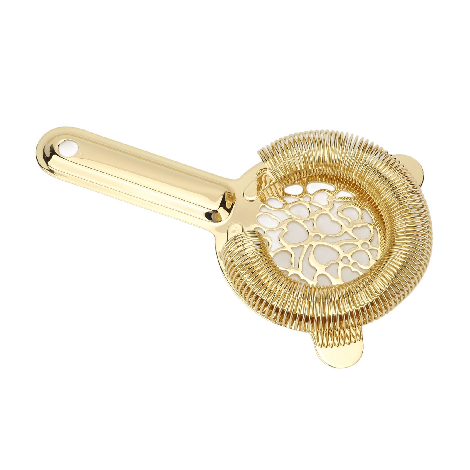 Cocktail Strainer Stainless Steel Gorgeous Glossy Bartending Ice Strainer for view 5