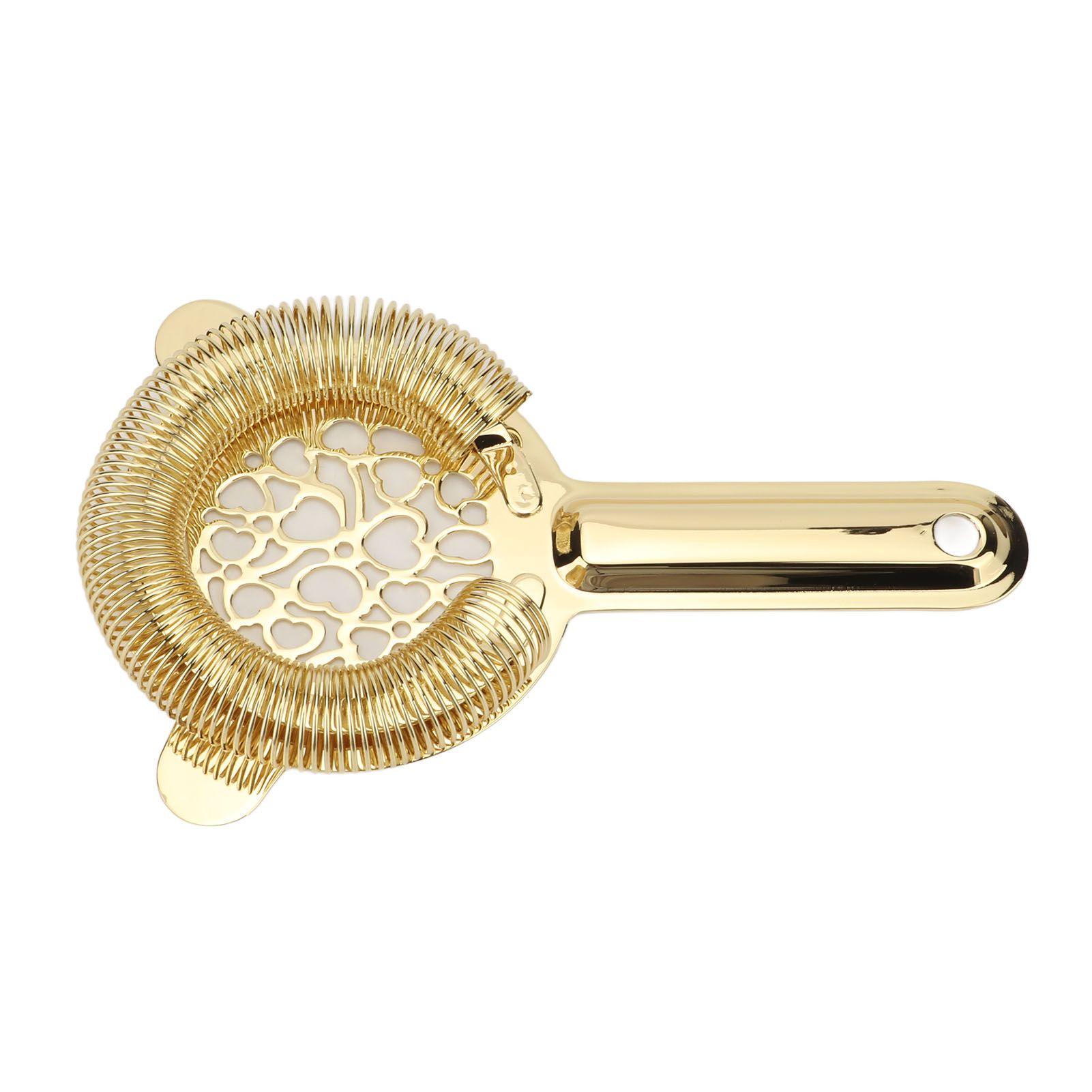 Cocktail Strainer Stainless Steel Gorgeous Glossy Bartending Ice Strainer for view 7
