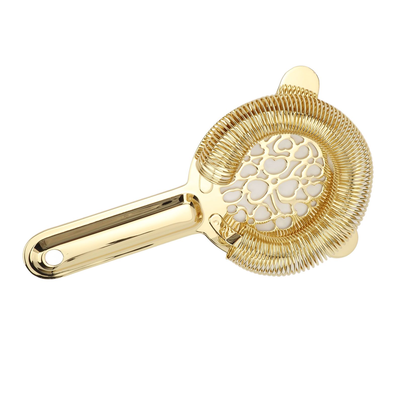 Cocktail Strainer Stainless Steel Gorgeous Glossy Bartending Ice Strainer for view 10