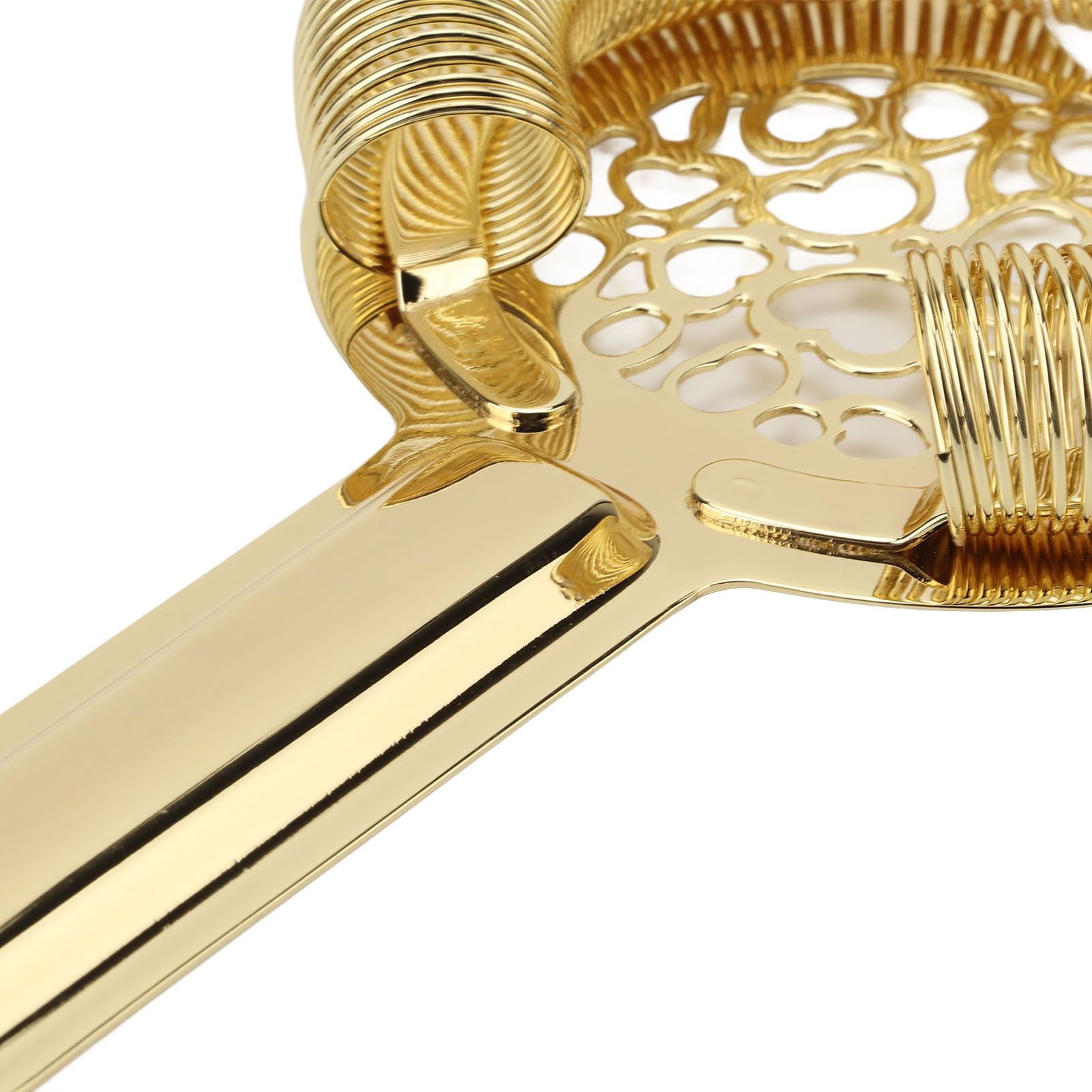 Cocktail Strainer Stainless Steel Gorgeous Glossy Bartending Ice Strainer for view 13