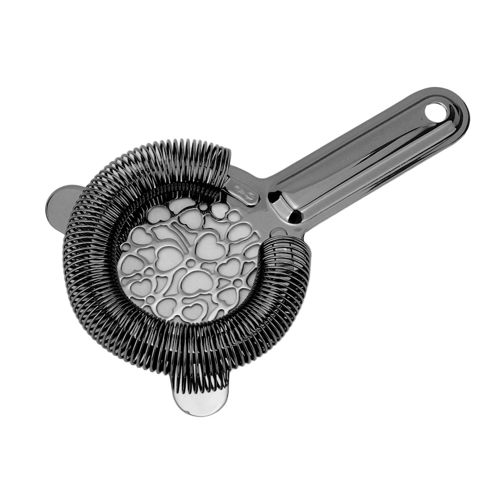 Cocktail Strainer Stainless Steel Gorgeous Glossy Bartending Ice Strainer for view 6