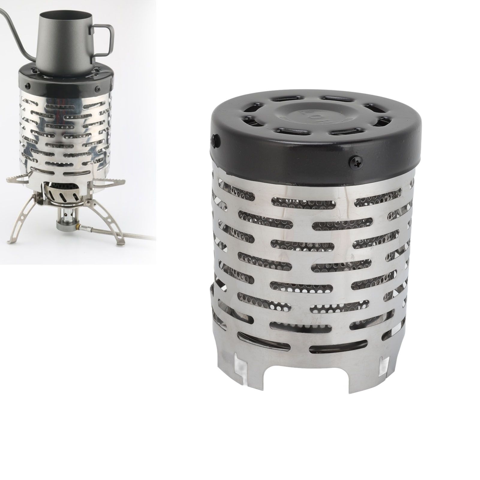 Camping Heating Stove Cover Stainless Steel High Temperature Resistant Camping view 11