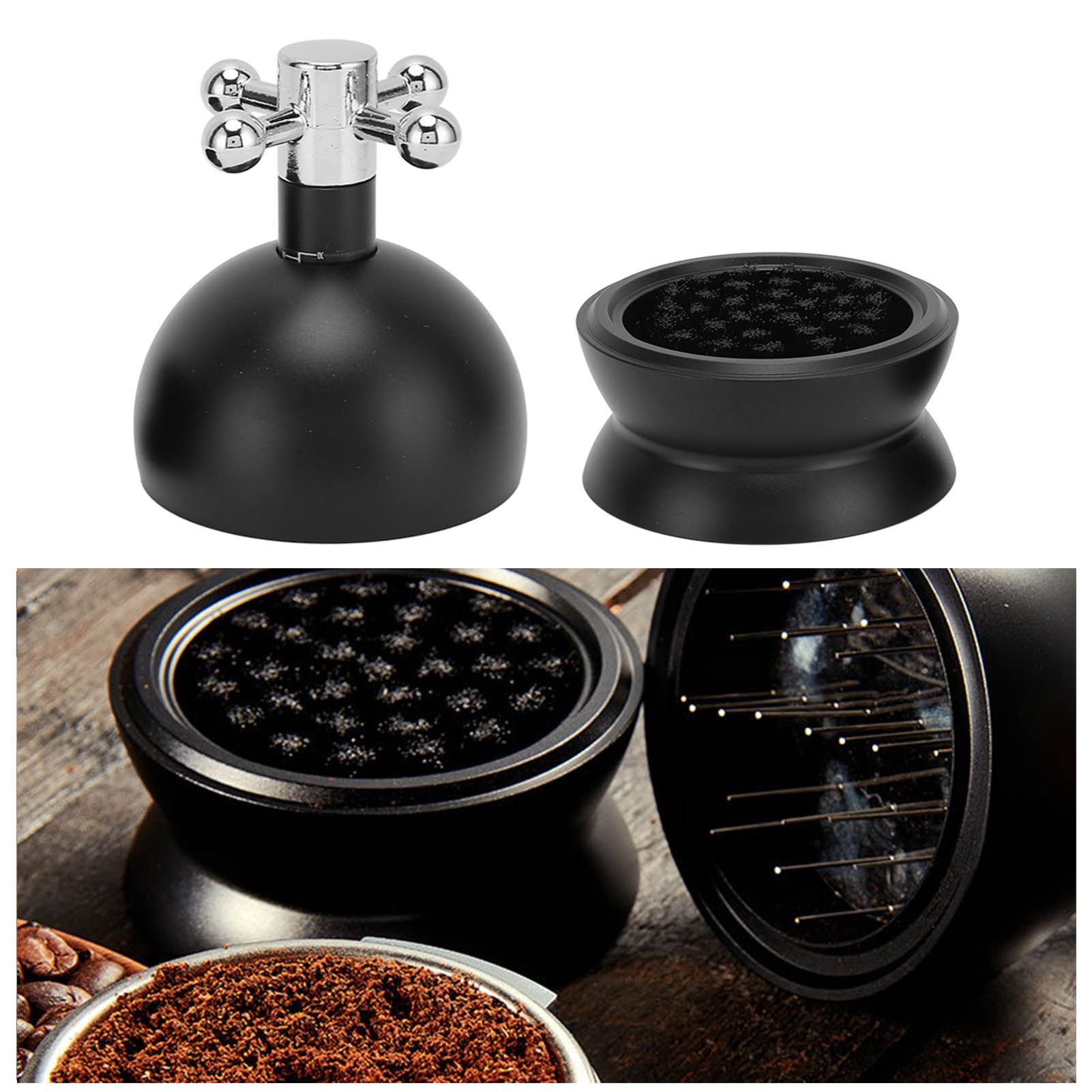 Adjustable Coffee Distributor Food Grade Metal Rotating Handle Fixed Cover 22 view 11