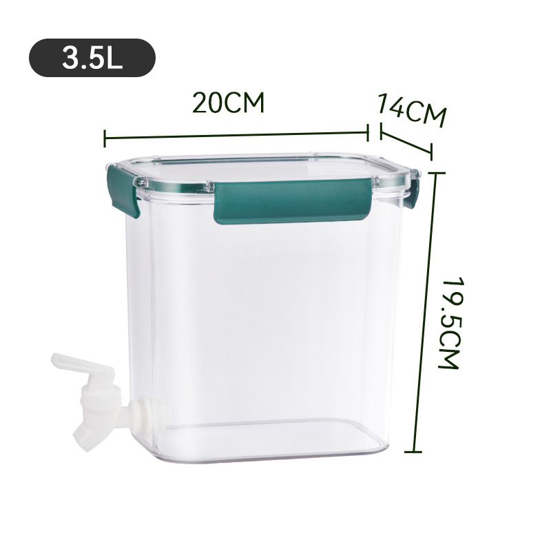 Cold Water Kettle Large Capacity Thicken Faucet Sealed Drink Storage Pot for view 2