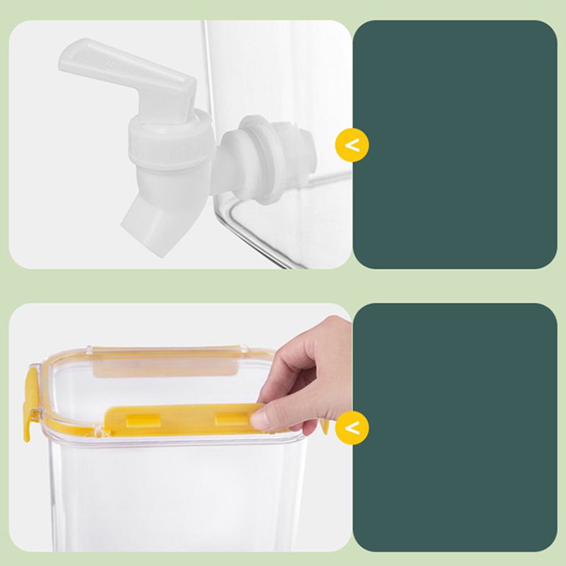 Cold Water Kettle Large Capacity Thicken Faucet Sealed Drink Storage Pot for view 3