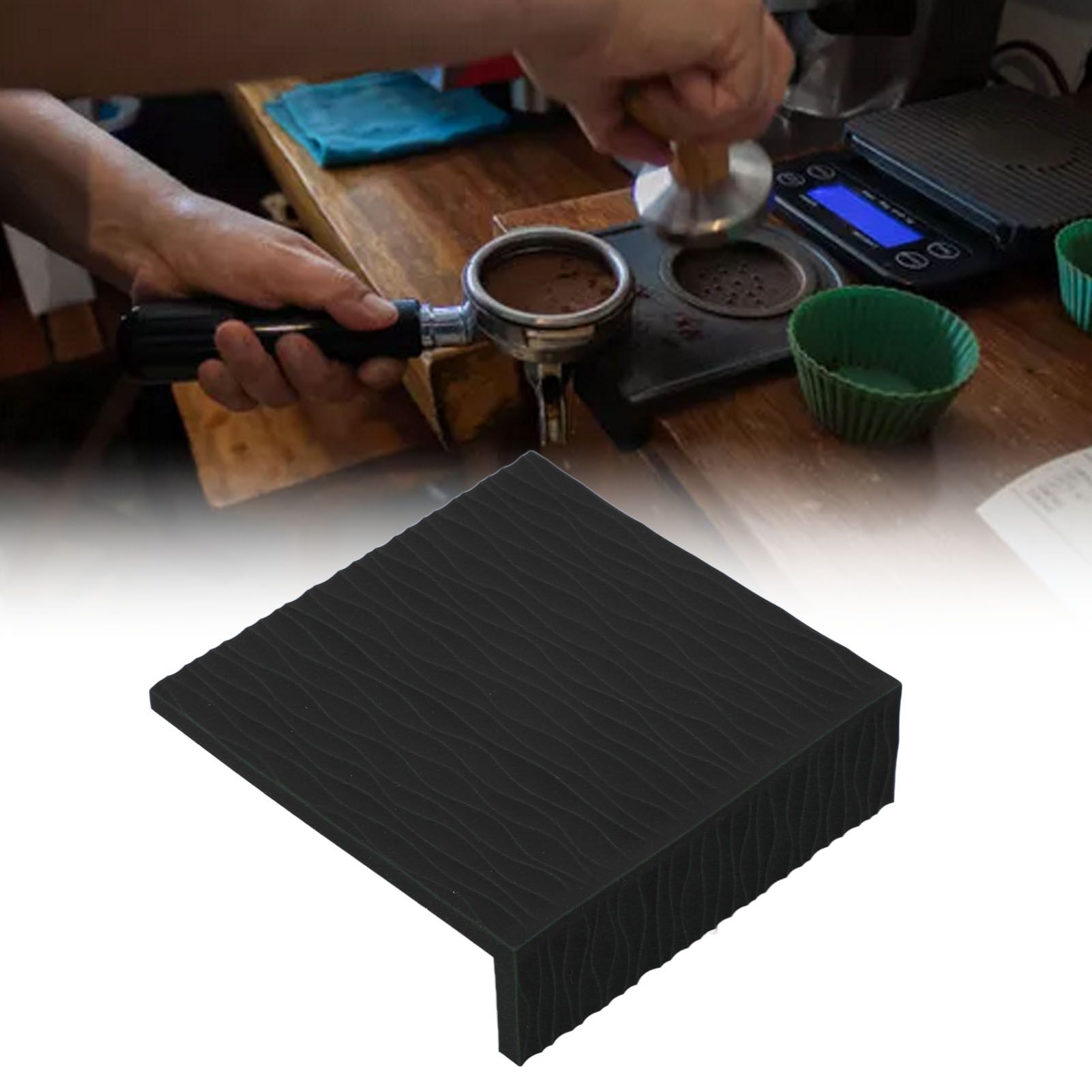 Anti Slip Coffee Tamping Mat Food Grade Silicone Tamper Mat for Home Kitchen view 12