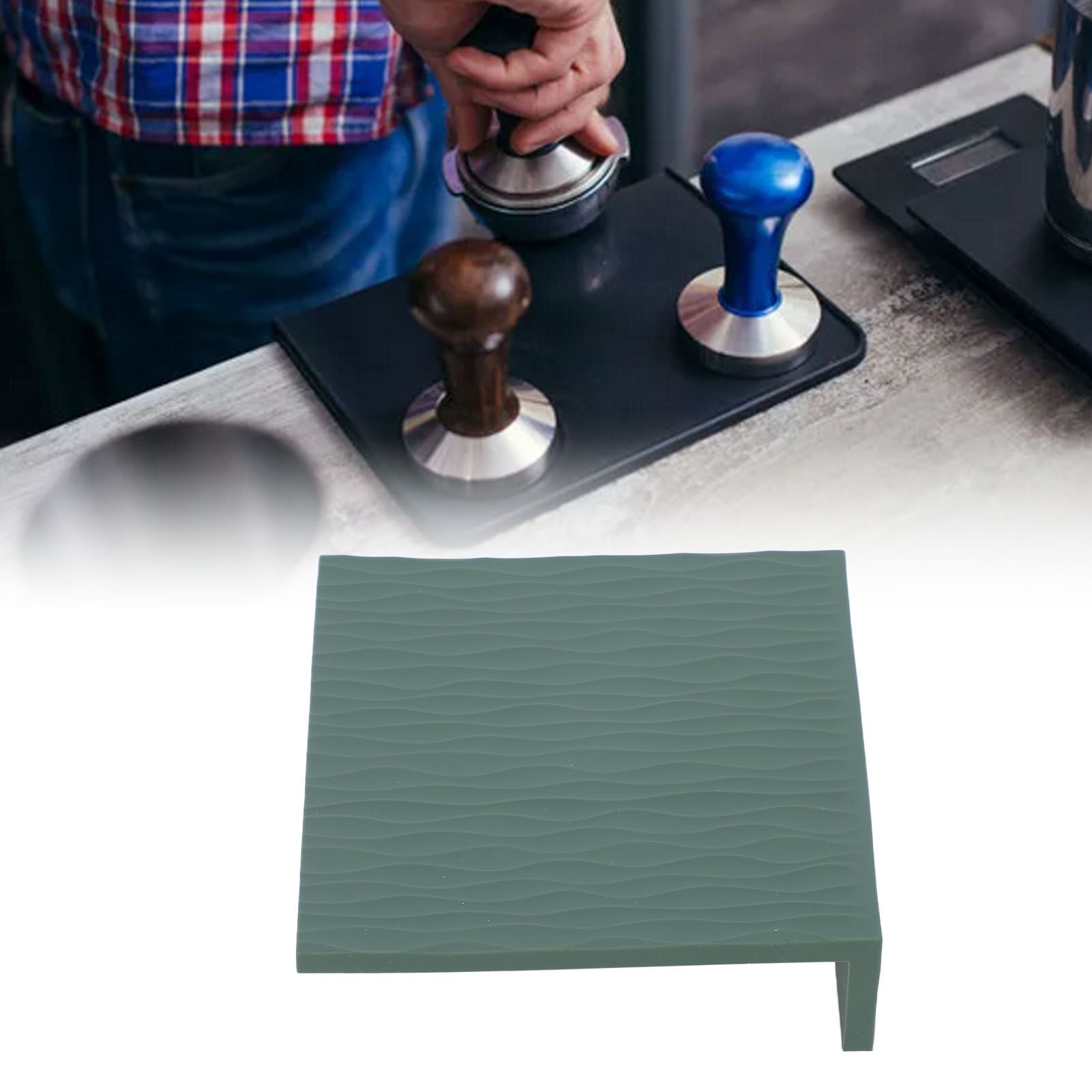 Anti Slip Coffee Tamping Mat Food Grade Silicone Tamper Mat for Home Kitchen view 11