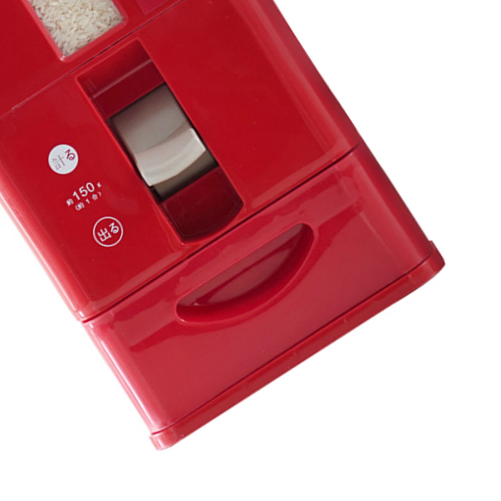 Rice Dispenser Transparent Clear Scale Funnel Type Dust Proof Household Rice view 4