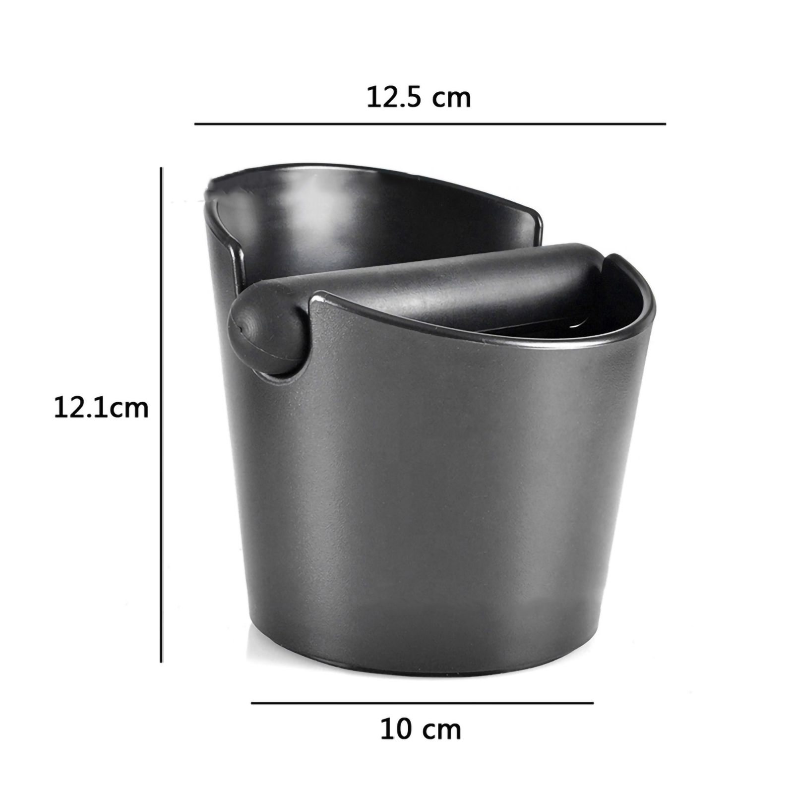 Coffee Knocking Grounds Box ABS Coffee Dump Bin Coffee Ground Knock Container view 2