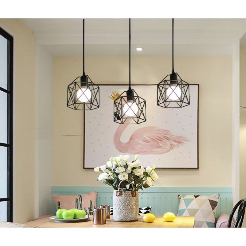 Pendant Light Modern Simple Style Industrial Robust Small Chandelier Hanging view 2