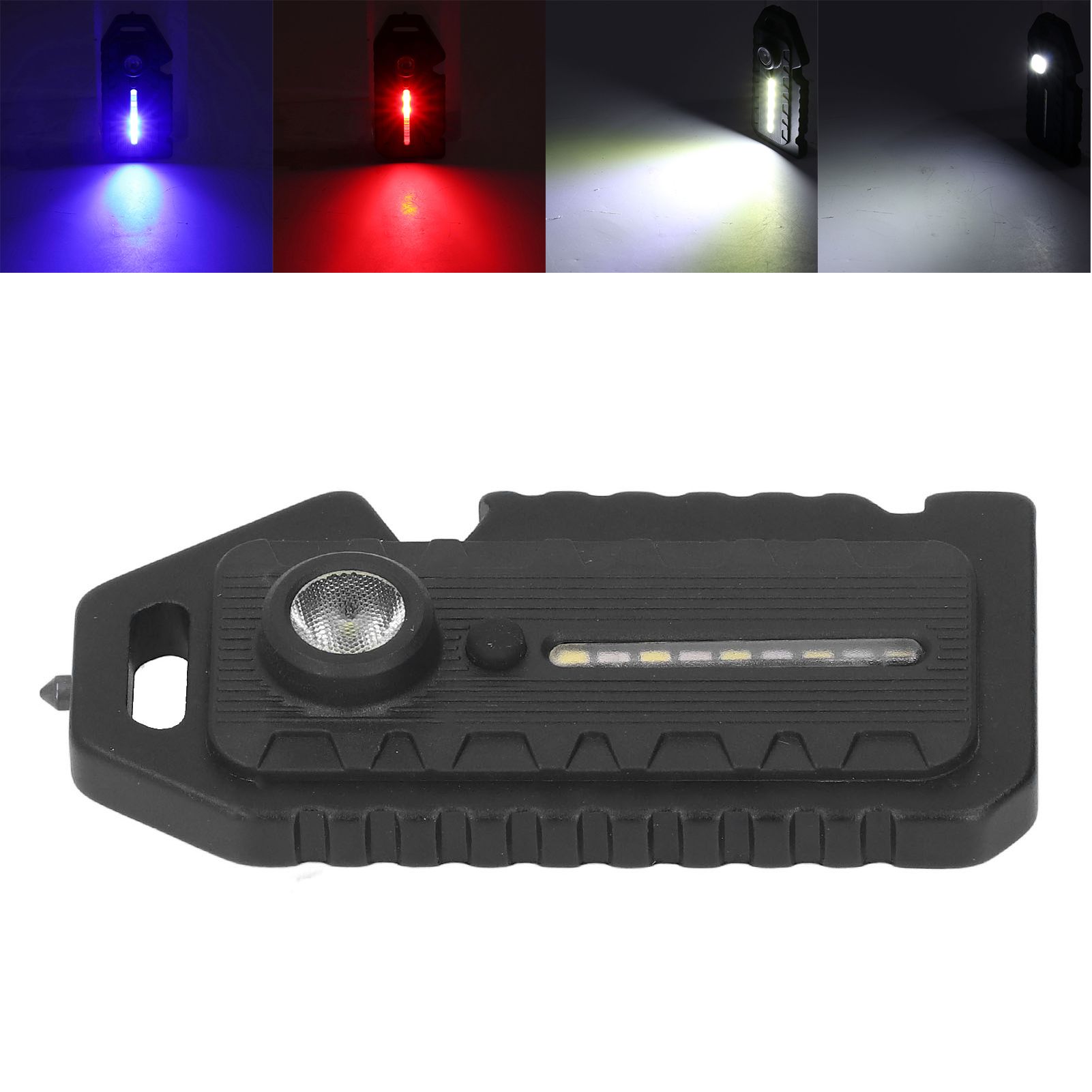 Pocket Flashlight Multifunction Keychain Flashlights Waterproof Whistle view 9
