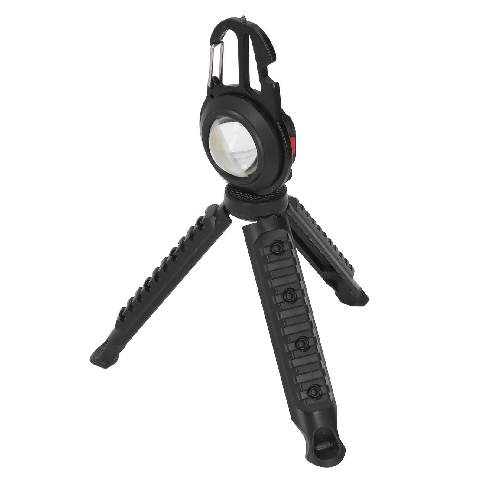 COB Small Flashlights 3 Light Modes Rechargeable Multifunctional Black view 3