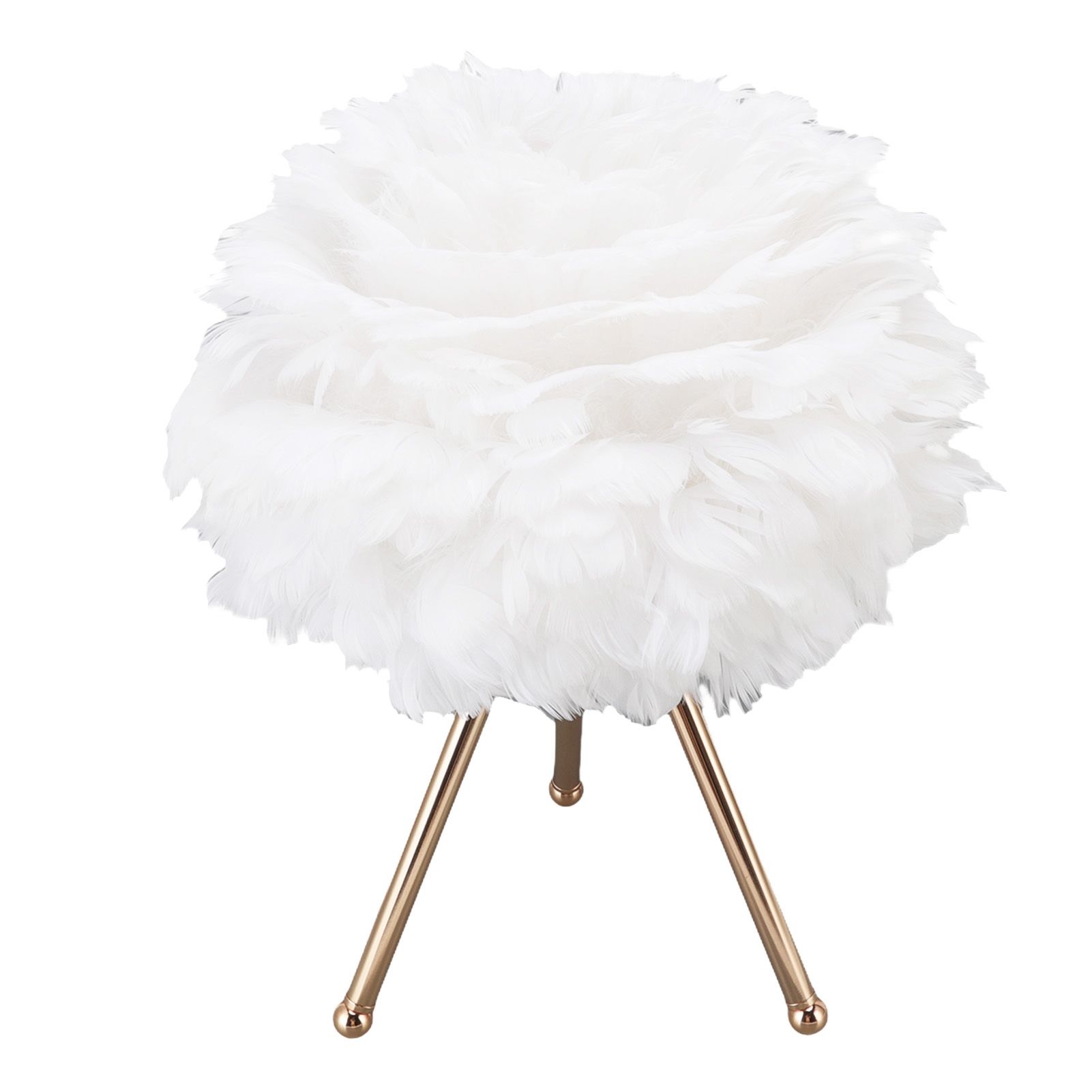 Feather Table Lamp Adjustable Color Brightness Rechargeable Touch Control view 7