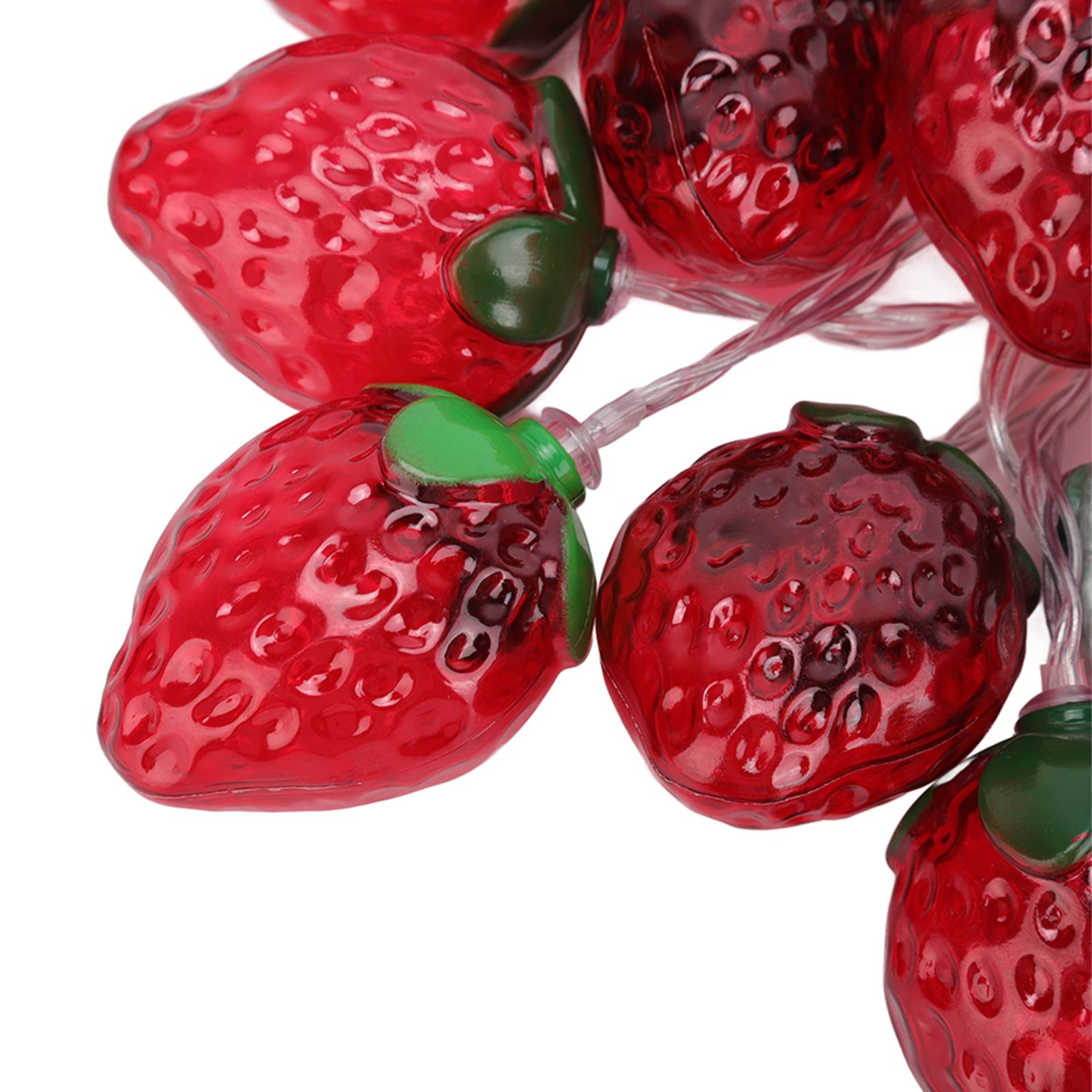 9.8ft 20LEDs Fruit String Lights Battery Operated Strawberry Lamp String view 13