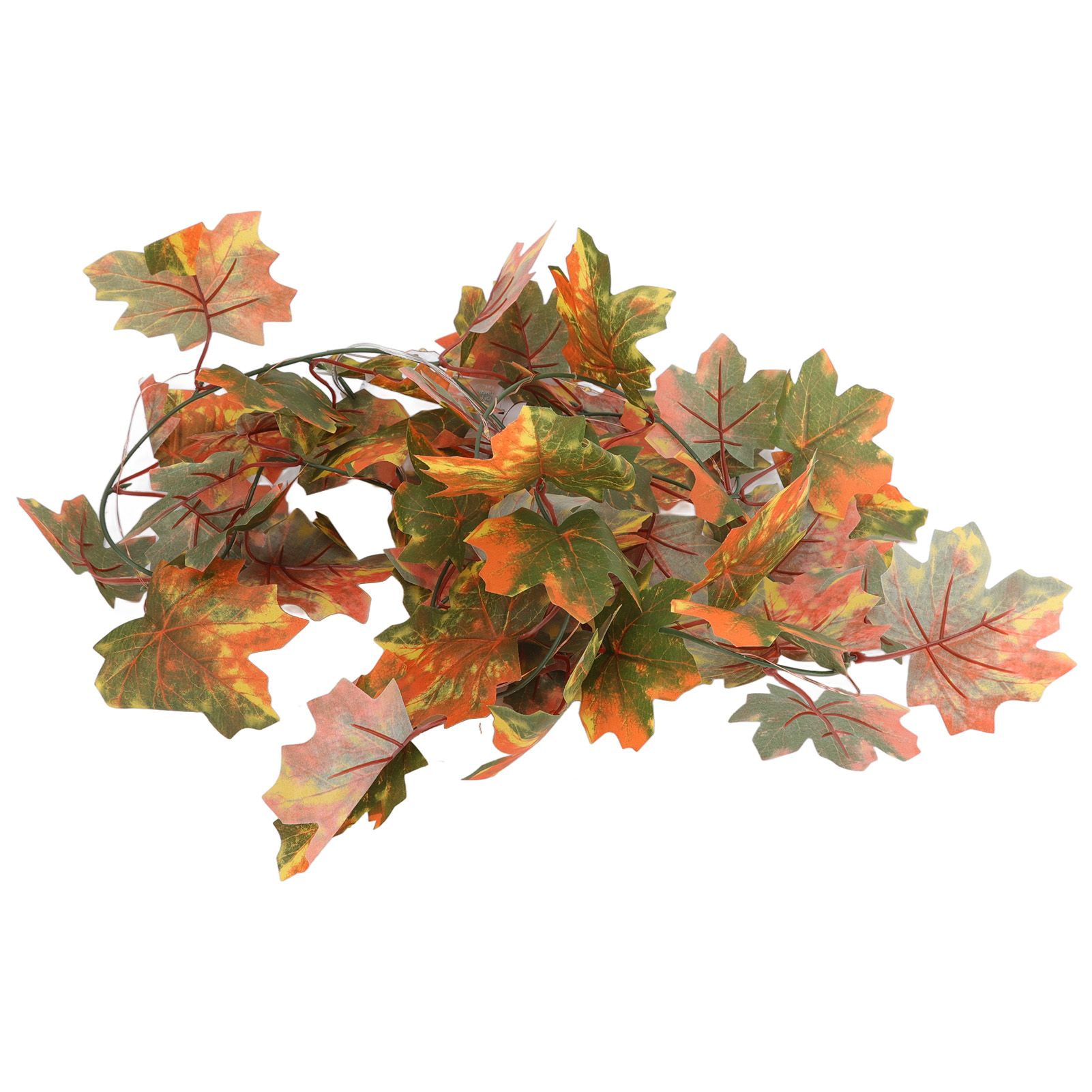LED Maple Leaves String Light Plastic 2.2m 20LEDs Warm Light Autumn Decoration view 5
