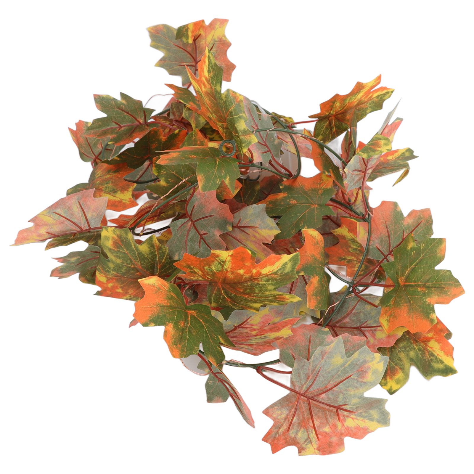LED Maple Leaves String Light Plastic 2.2m 20LEDs Warm Light Autumn Decoration view 6