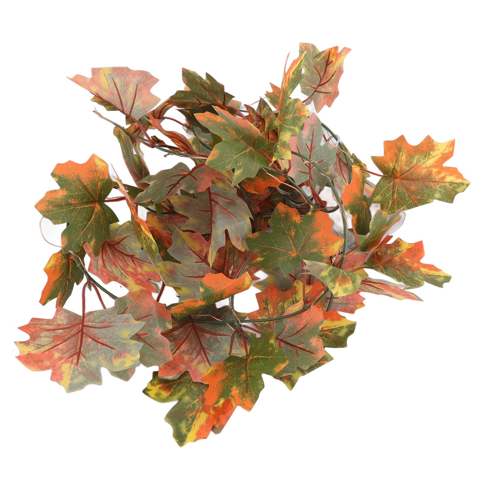 LED Maple Leaves String Light Plastic 2.2m 20LEDs Warm Light Autumn Decoration view 7