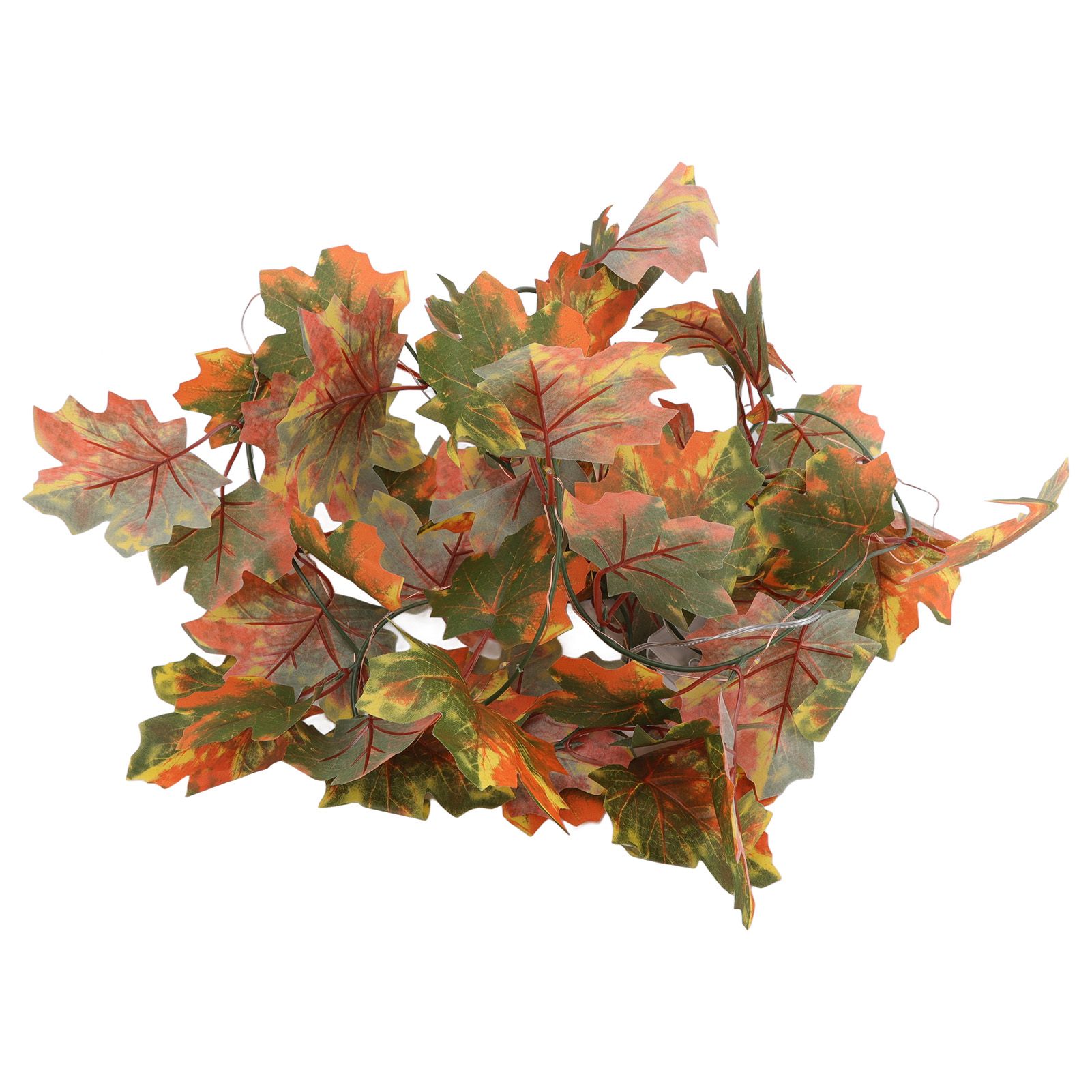 LED Maple Leaves String Light Plastic 2.2m 20LEDs Warm Light Autumn Decoration view 8